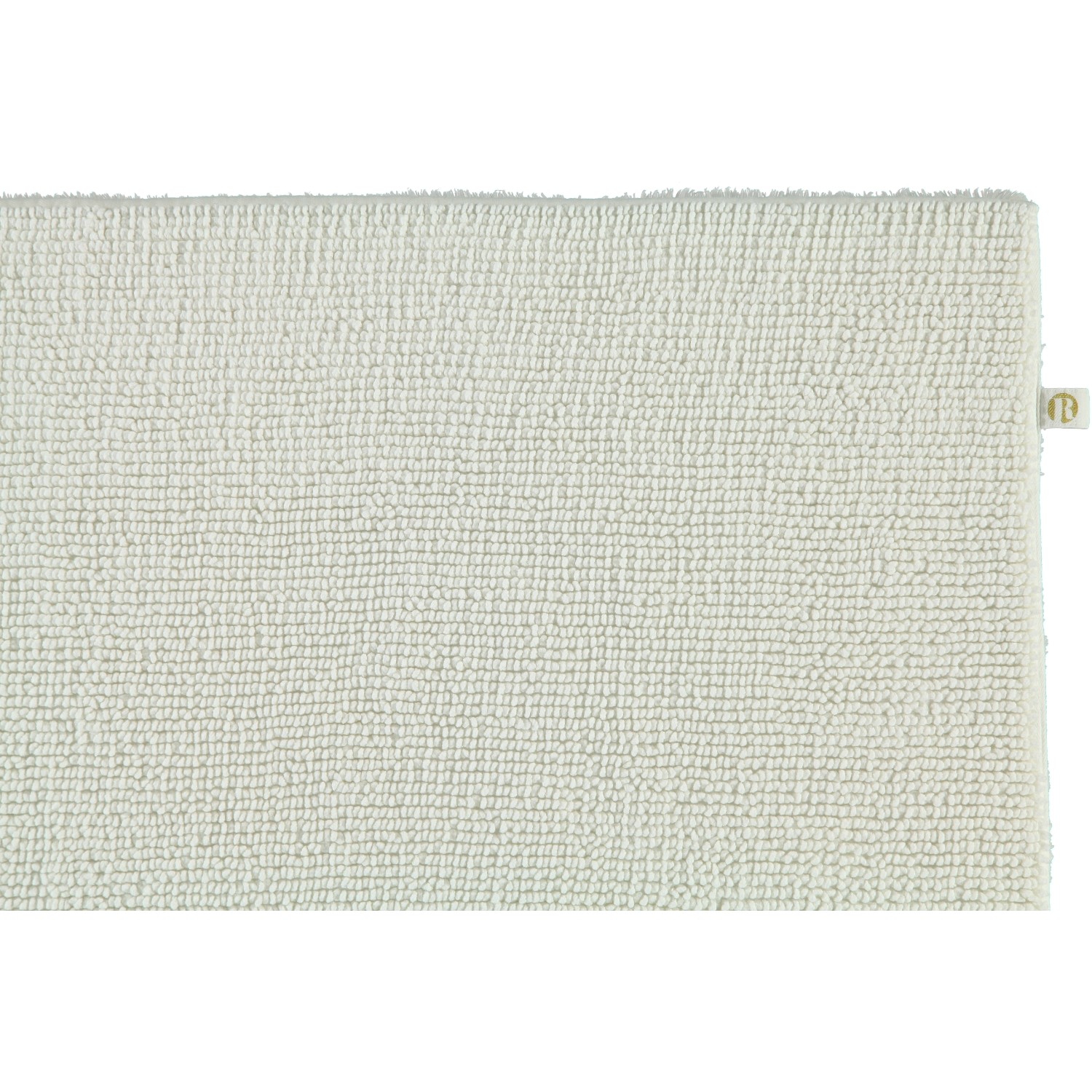 Rhomtuft - Badteppich Pur - Farbe: weiss - 01 - 60x60 cm