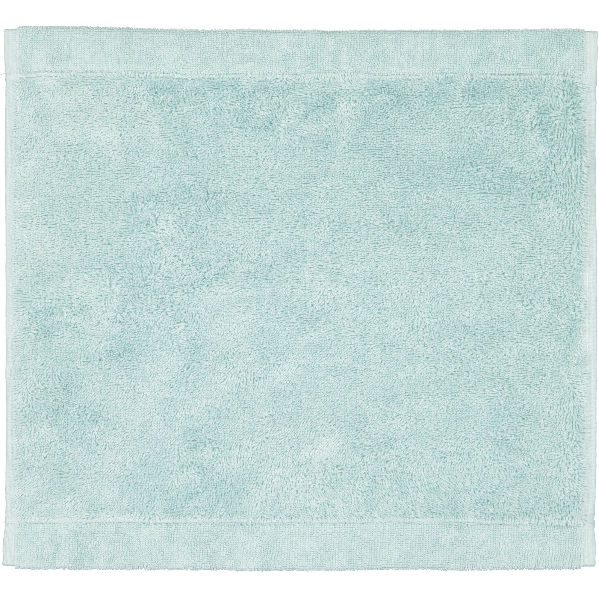 Cawö Handtücher Lifestyle Uni 7007 seegrün - 455 - Seiflappen 30x30 cm