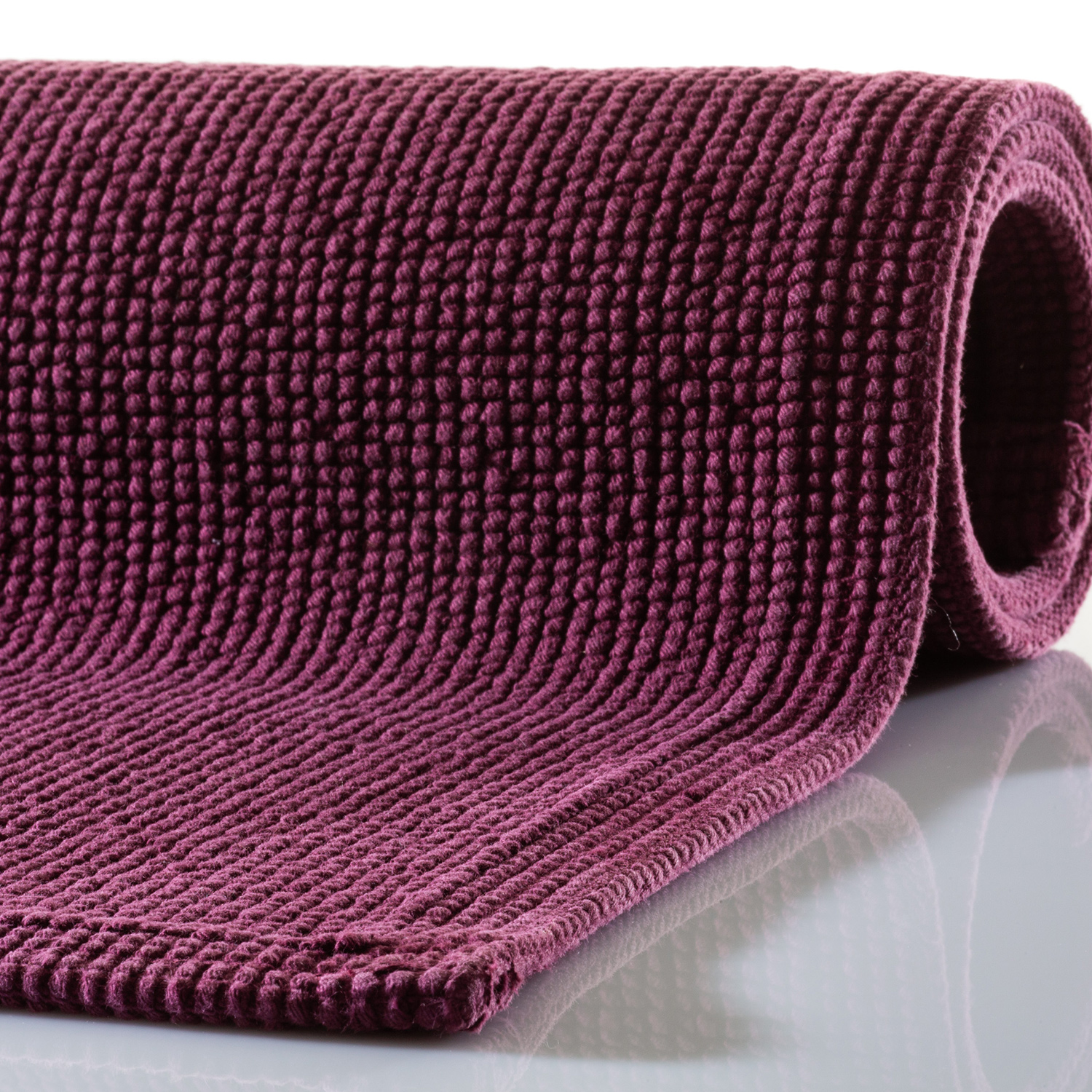 Rhomtuft RHOMTUFT Badematten Plain berry - 237