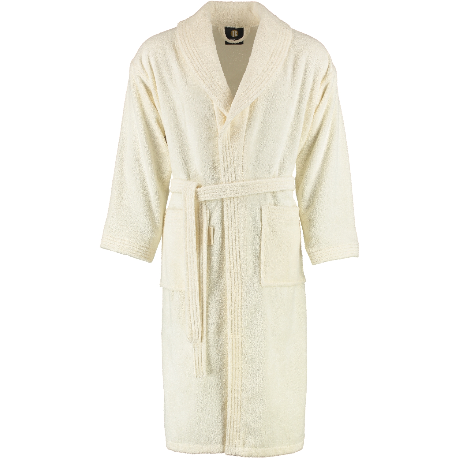 Rhomtuft RHOMTUFT Bademäntel unisex Schalkragen Sir & Lady natur-jasmin - 20