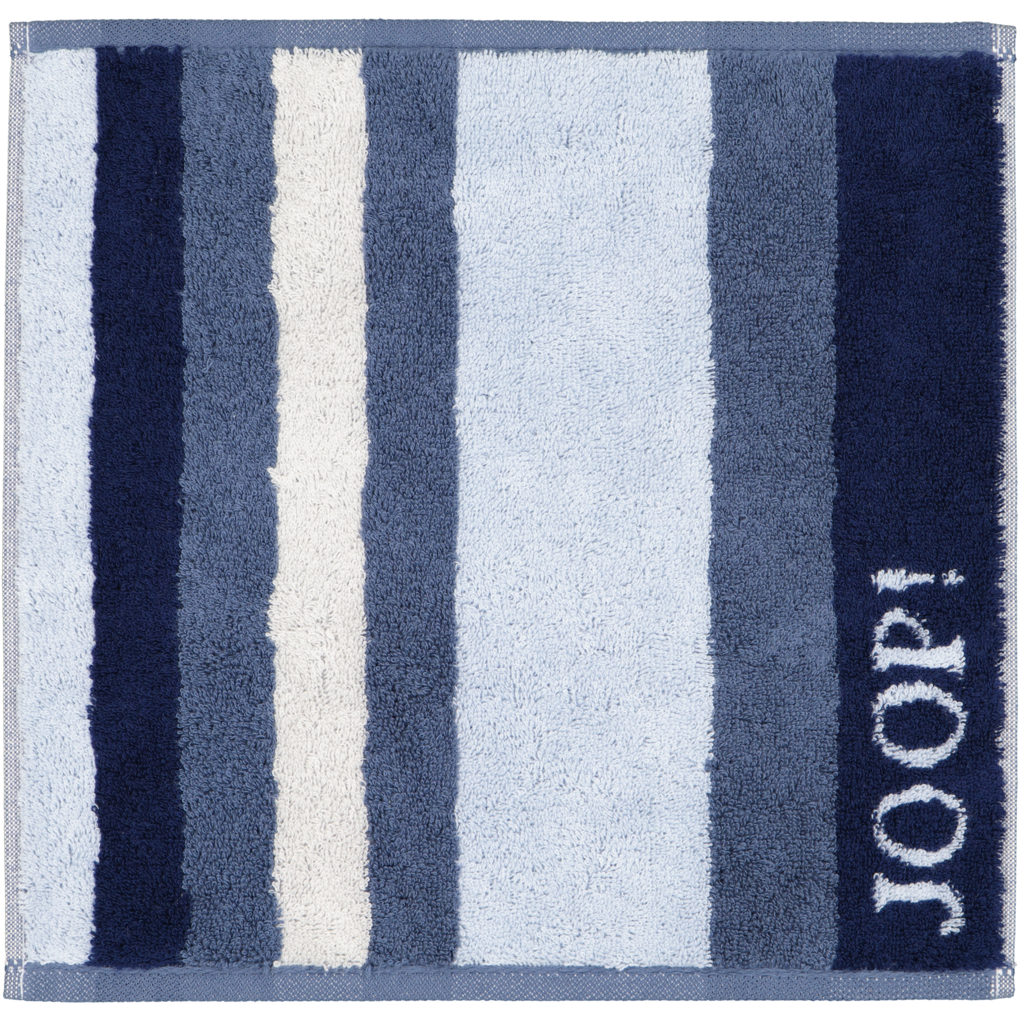 JOOP! Handtücher Vibe Streifen 1698 ozean - 11 - Seiflappen 30x30 cm