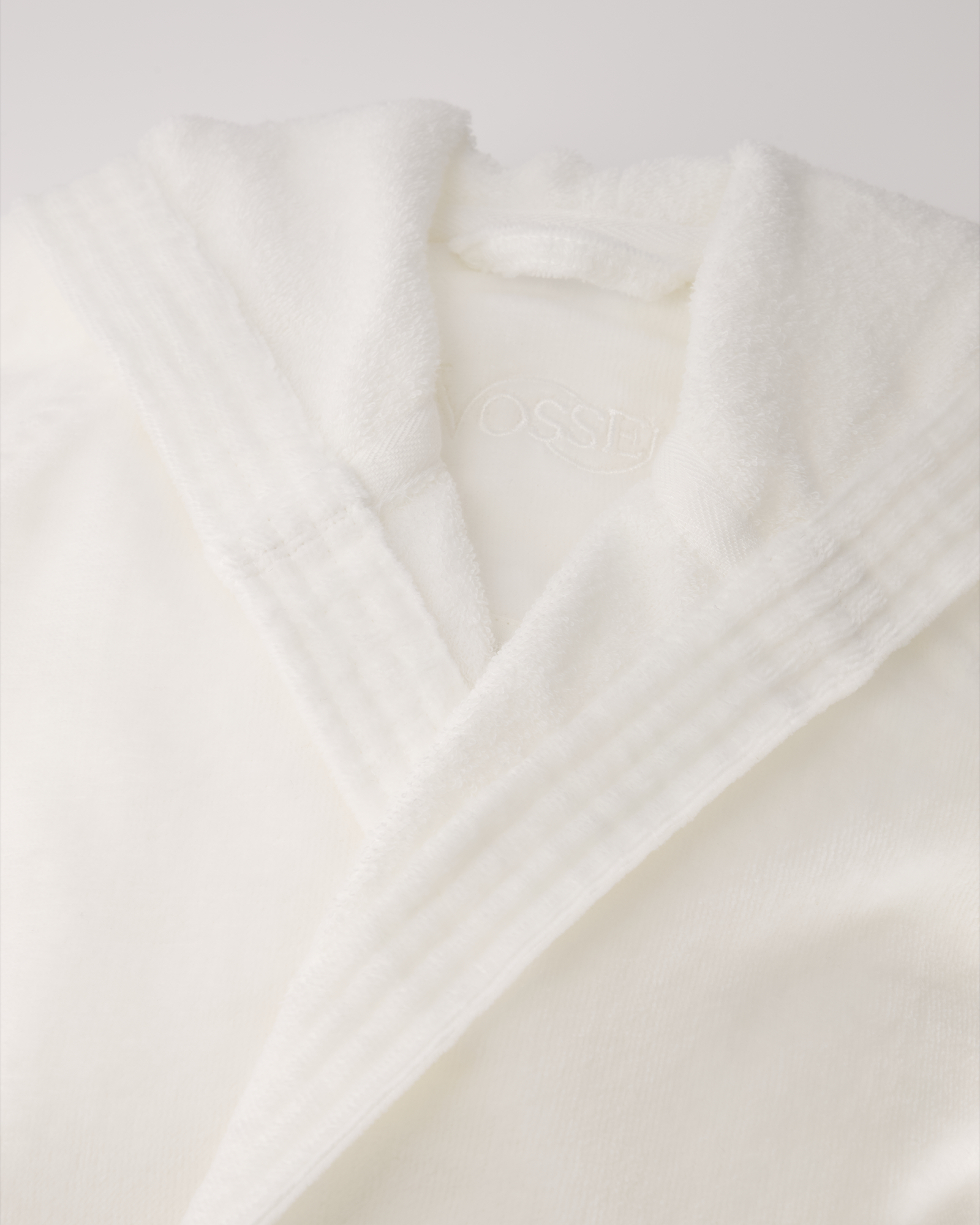 Vossen Bademäntel unisex Kurzmantel mit Kapuze Texas weiß - 0300 - XL