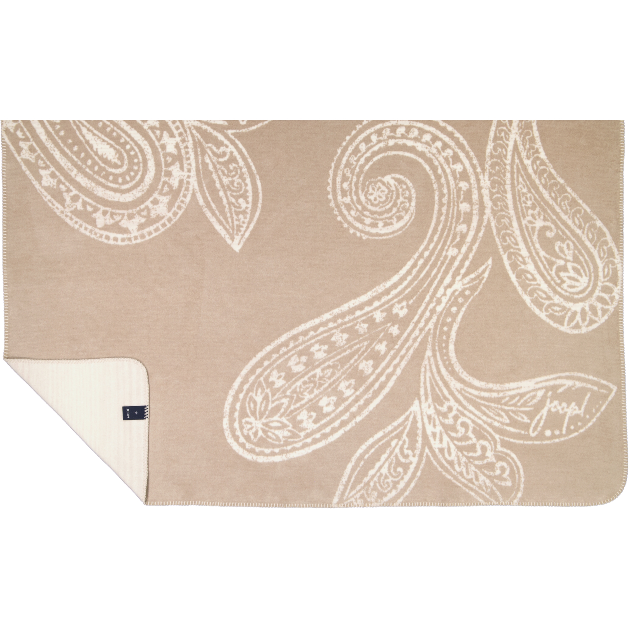 JOOP! Wohndecken Paisley Taupe - 150x200 cm