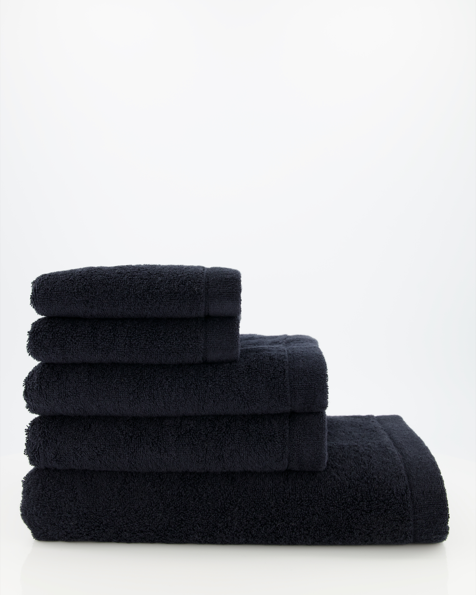 Cawö Handtücher Lifestyle Uni 7007 schwarz - 906 - Handtuch 50x100 cm