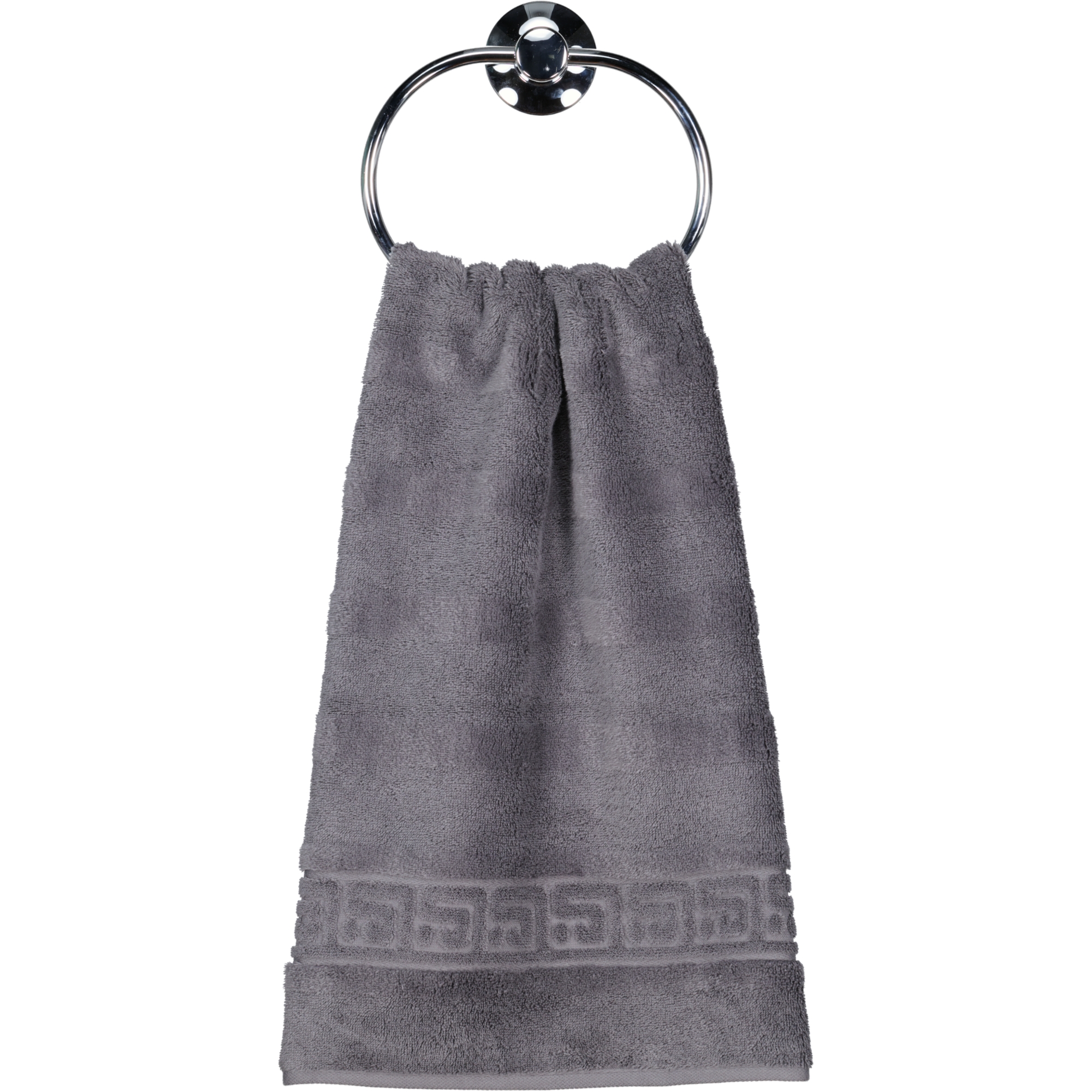 Cawö - Noblesse Uni 1001 - Farbe: 774 - anthrazit - Handtuch 50x100 cm