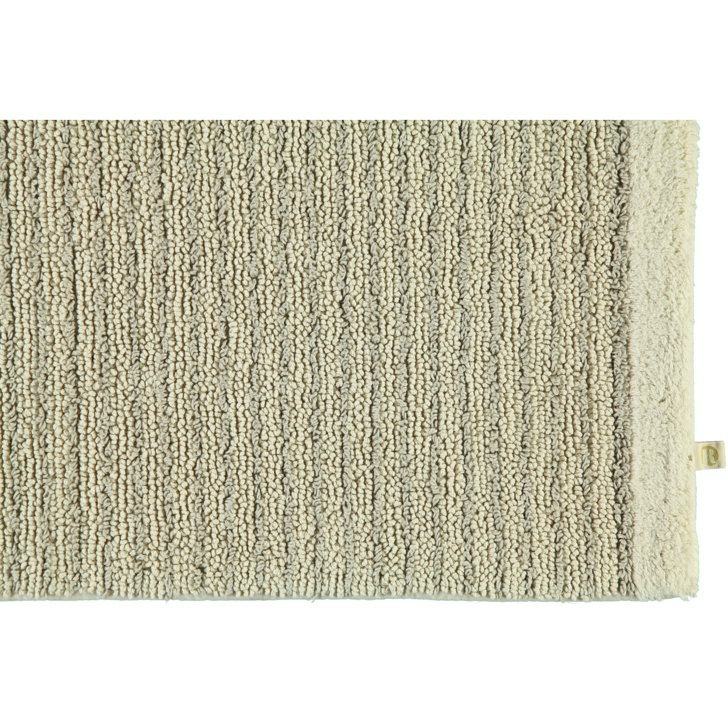 Rhomtuft - Badteppich Lin - Farbe: natur - 829 - 70x130 cm