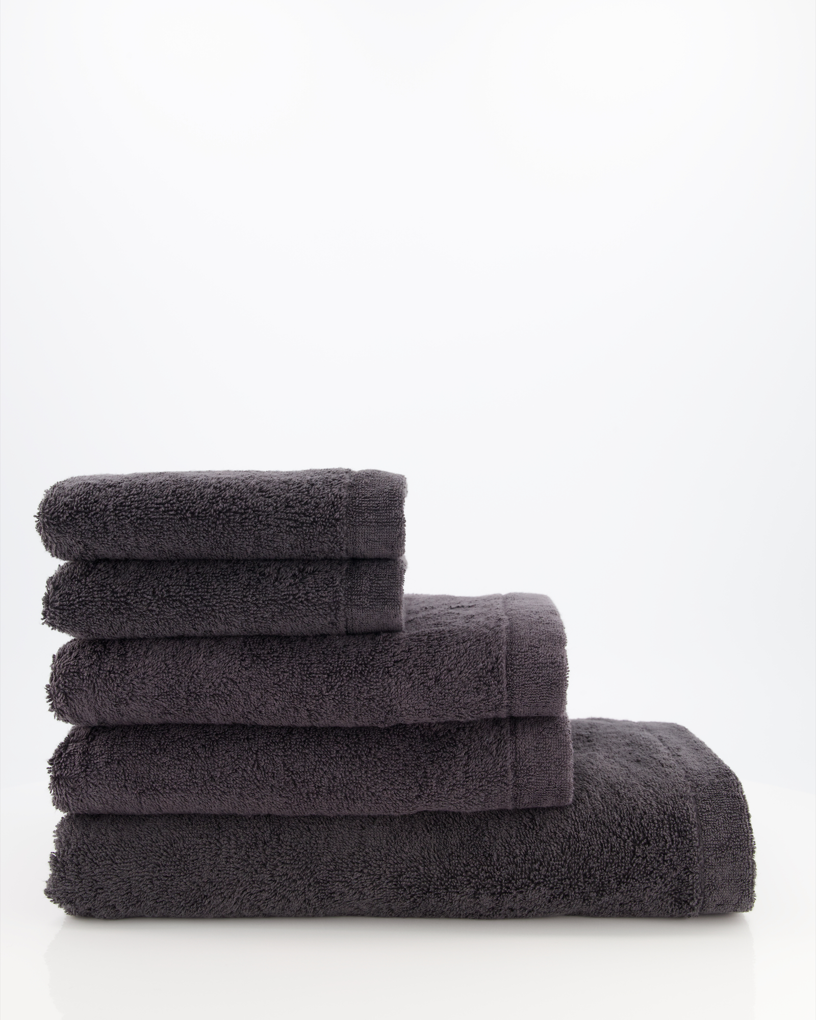 Cawö Handtücher Lifestyle Uni 7007 basalt - 740 - Handtuch 50x100 cm