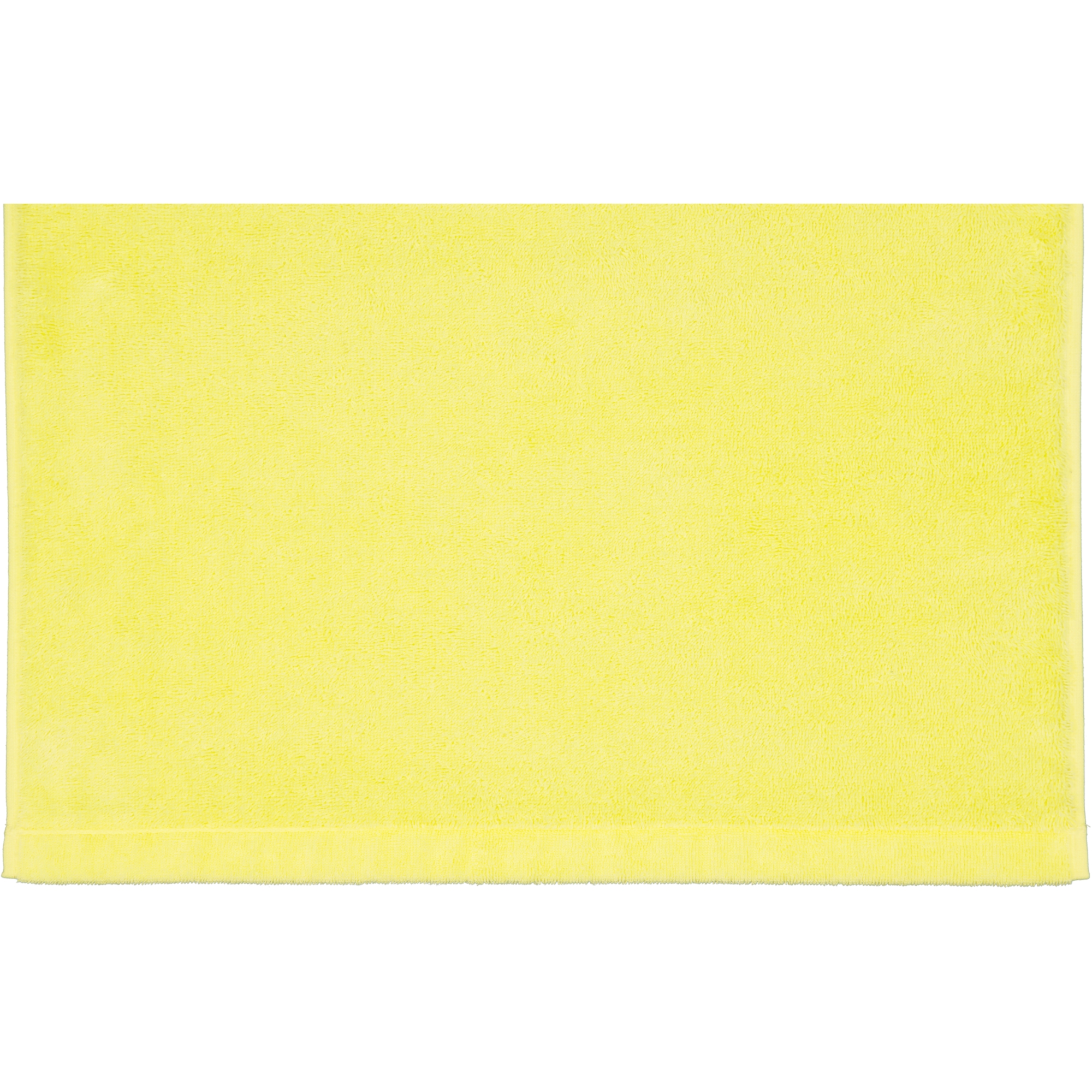 Cawö Handtücher Lifestyle Uni 7007 lemon - 501 - Handtuch 50x100 cm