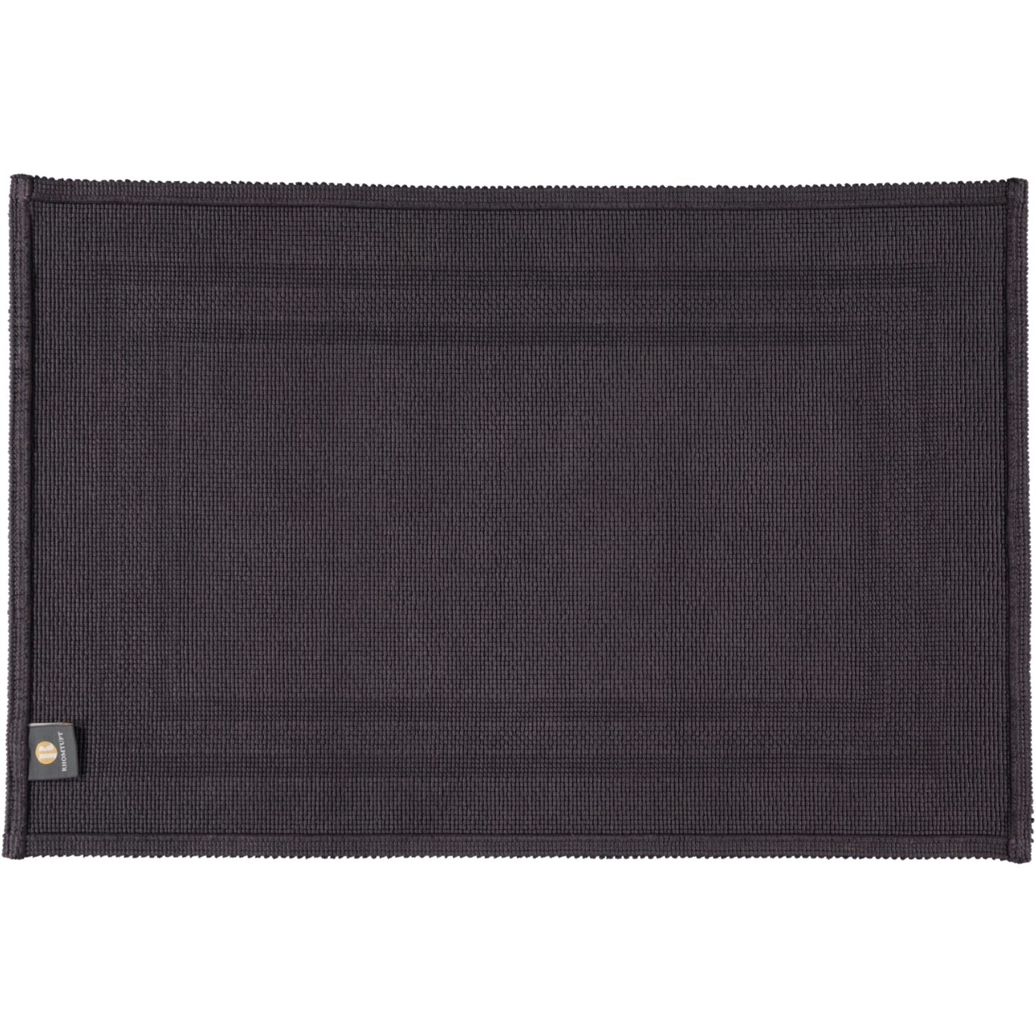 Rhomtuft - Badteppiche Gala - Farbe: zinn - 02 - 70x120 cm