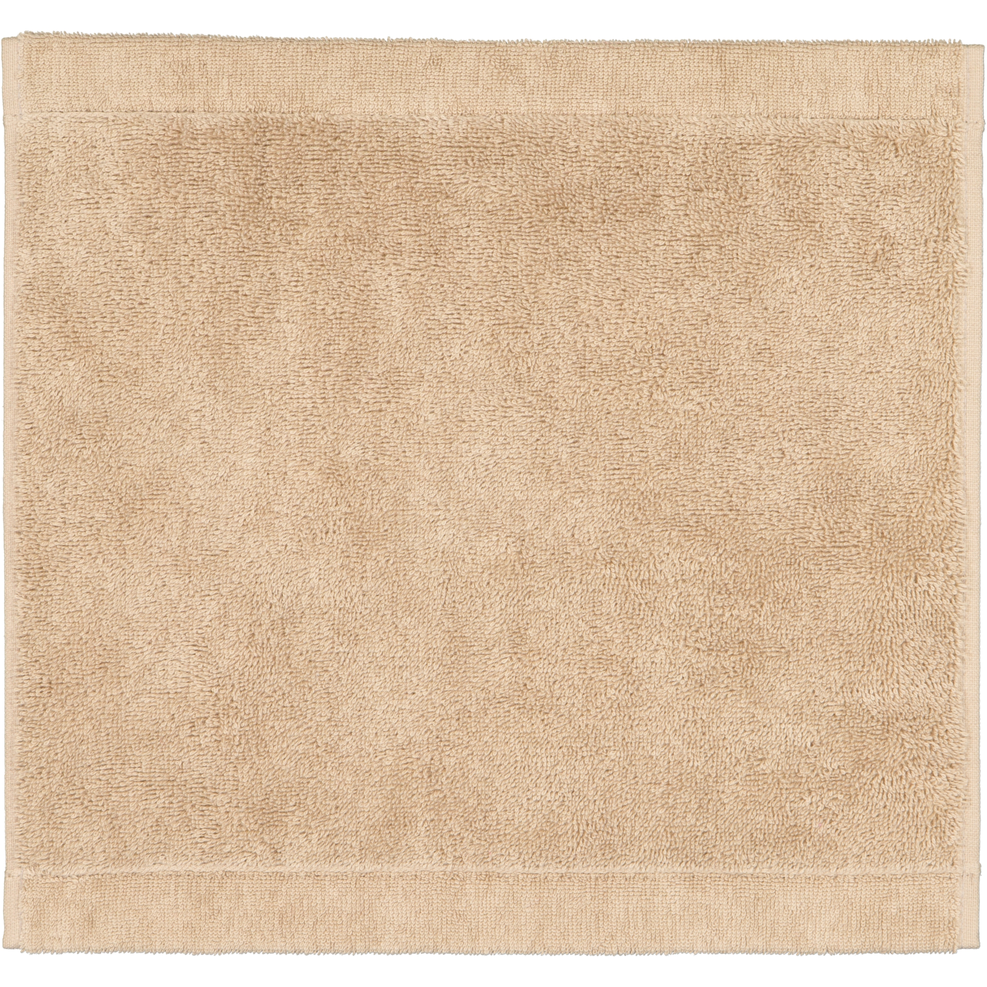 Cawö Handtücher Lifestyle Uni 7007 mandel - 328 - Seiflappen 30x30 cm