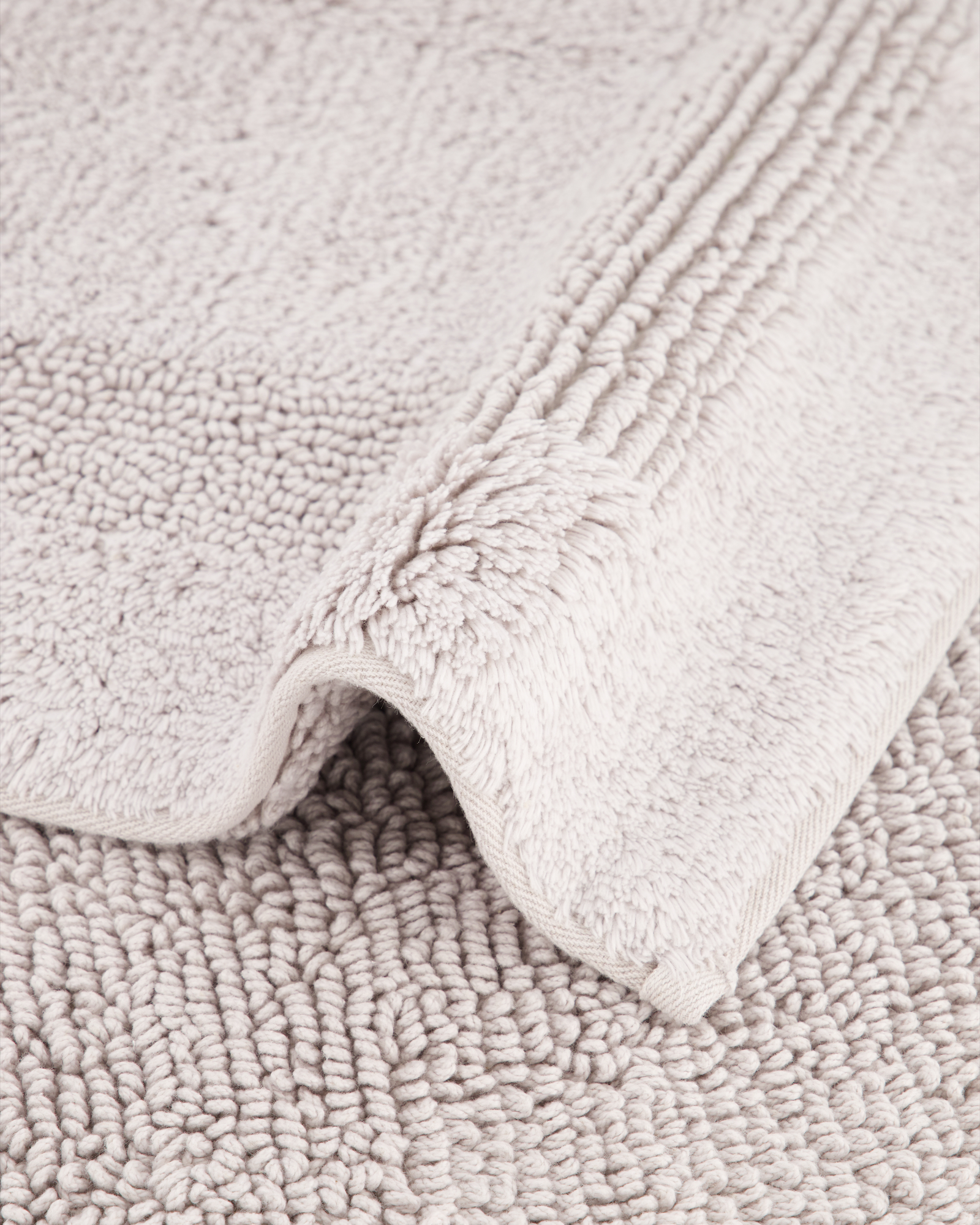 Cawö Home Badteppiche Luxus Badteppich 1000 silber - 775