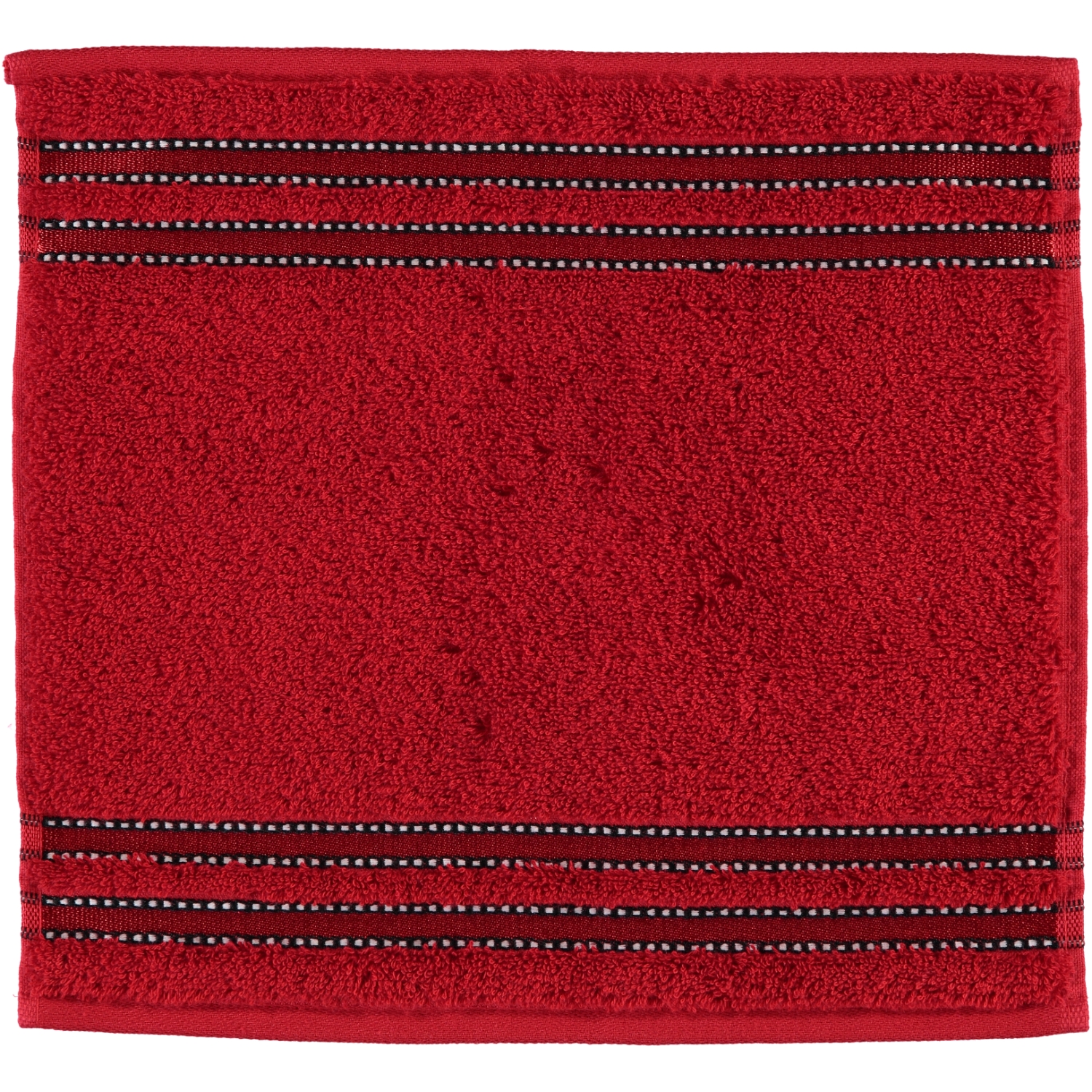 Vossen Cult de Luxe - Farbe: purpur - 3705 - Seiflappen 30x30 cm