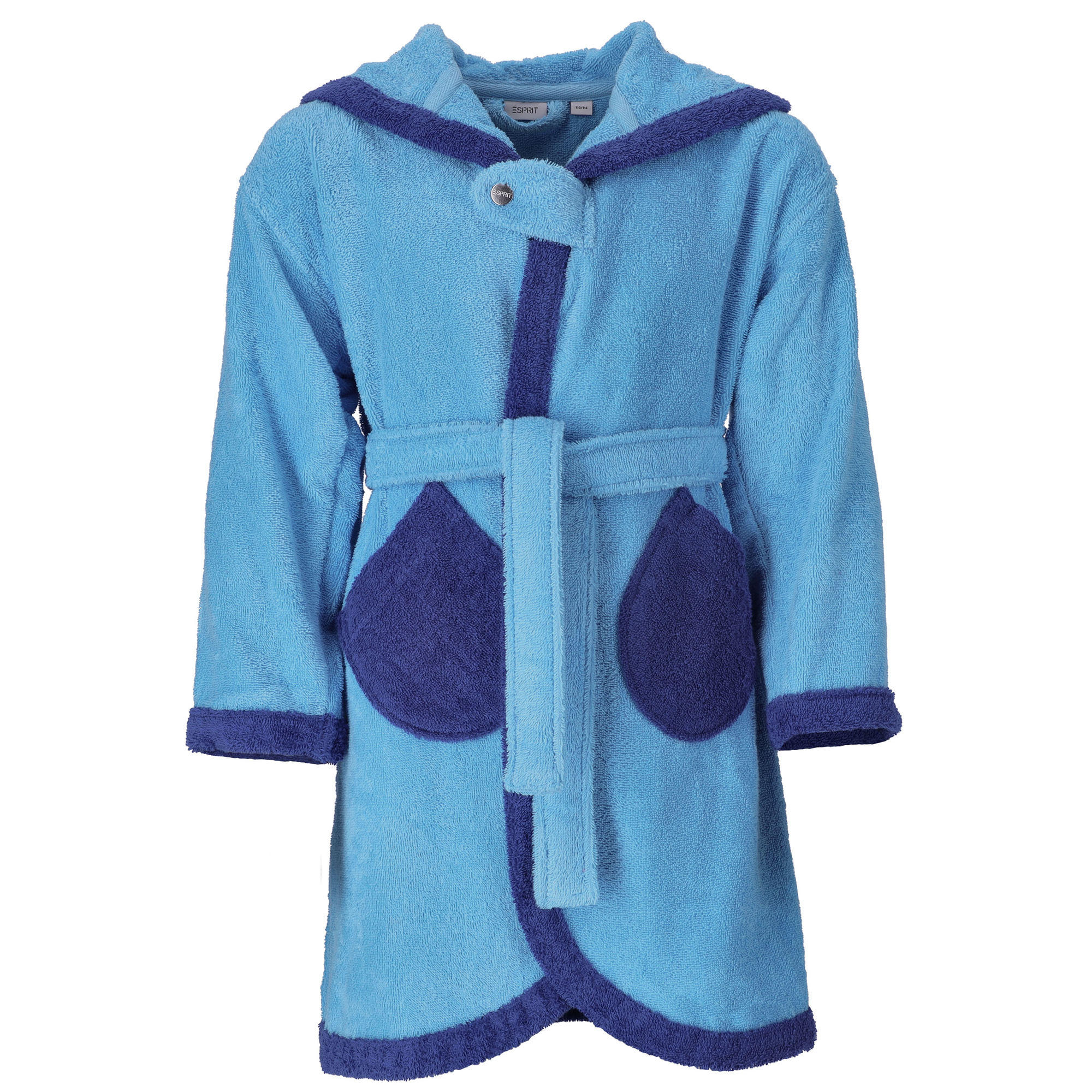 Esprit Kinderbademäntel Kinder Kapuze Little Joy Paradise blue - 4560
