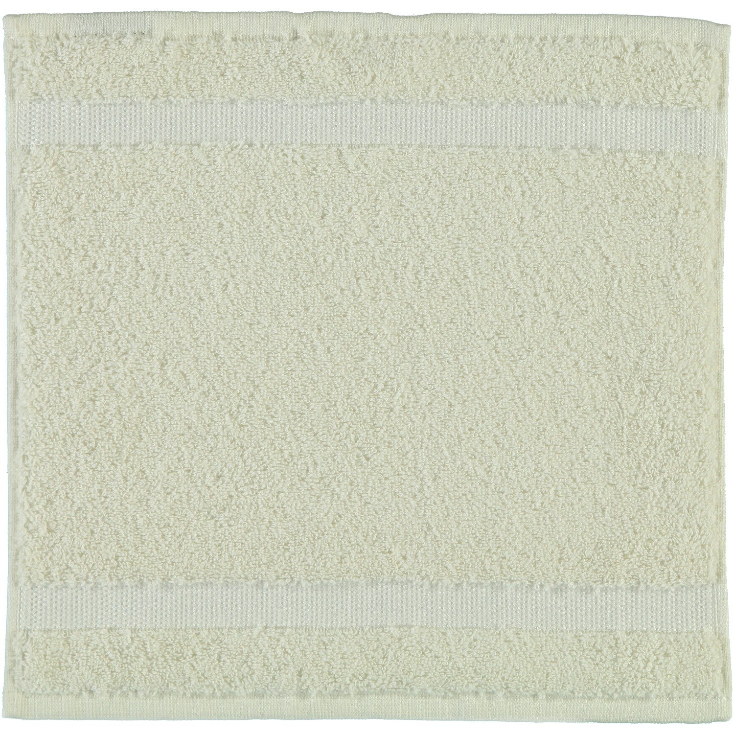 Rhomtuft - Handtücher Princess - Farbe: natur-jasmin - 20 - Seiflappen 30x30 cm