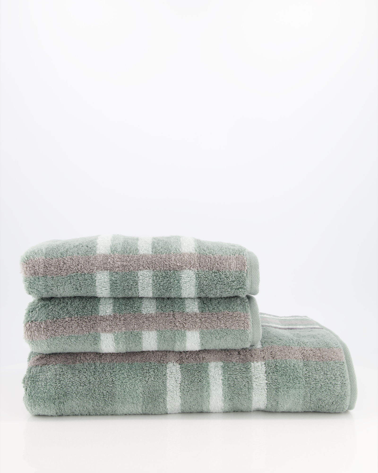 Cawö Handtücher Noblesse Check 1089 nordic green - 44 - Duschtuch 80x150 cm