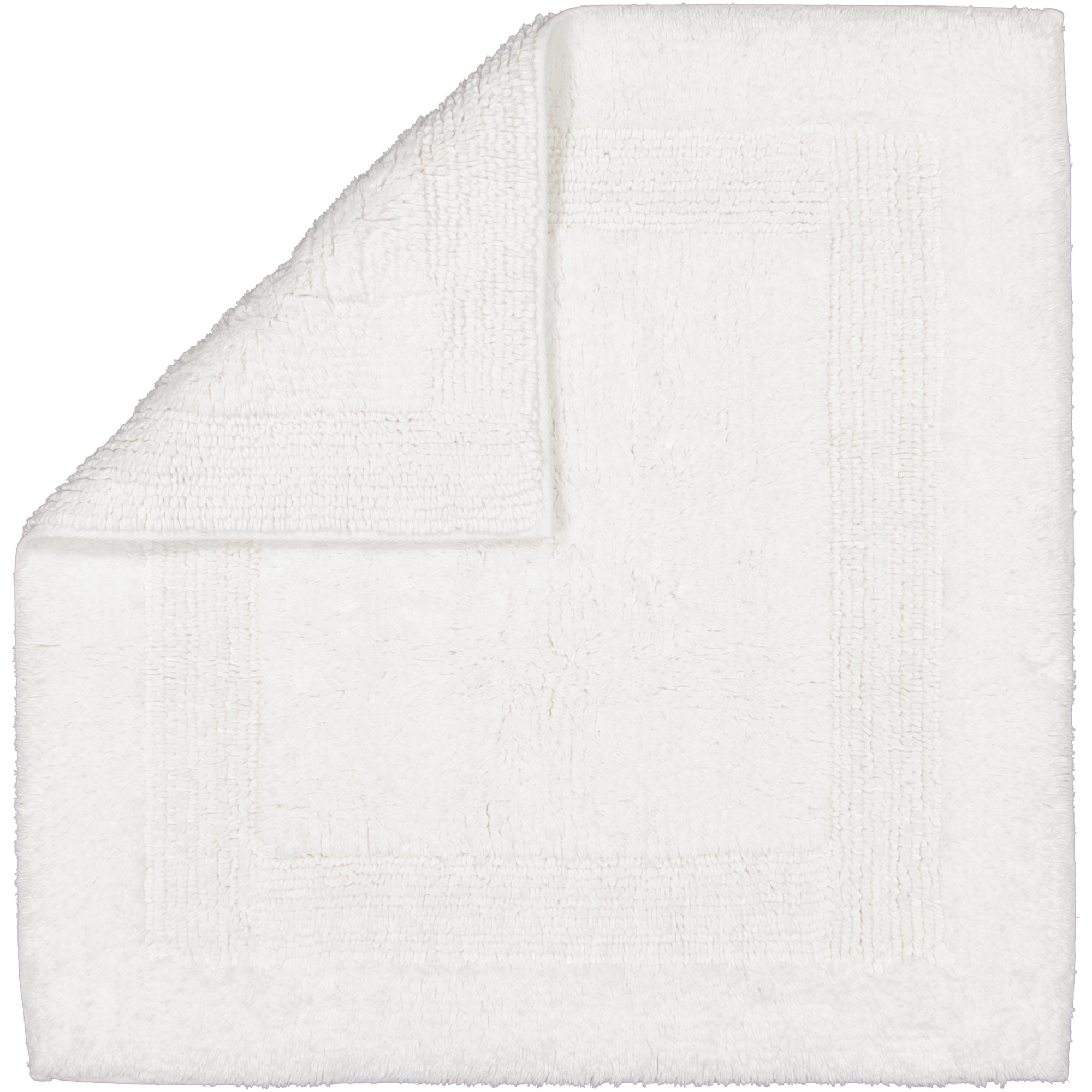 Cawö Home - Badteppich 1000 - Farbe: weiss - 600 - 60x60 cm