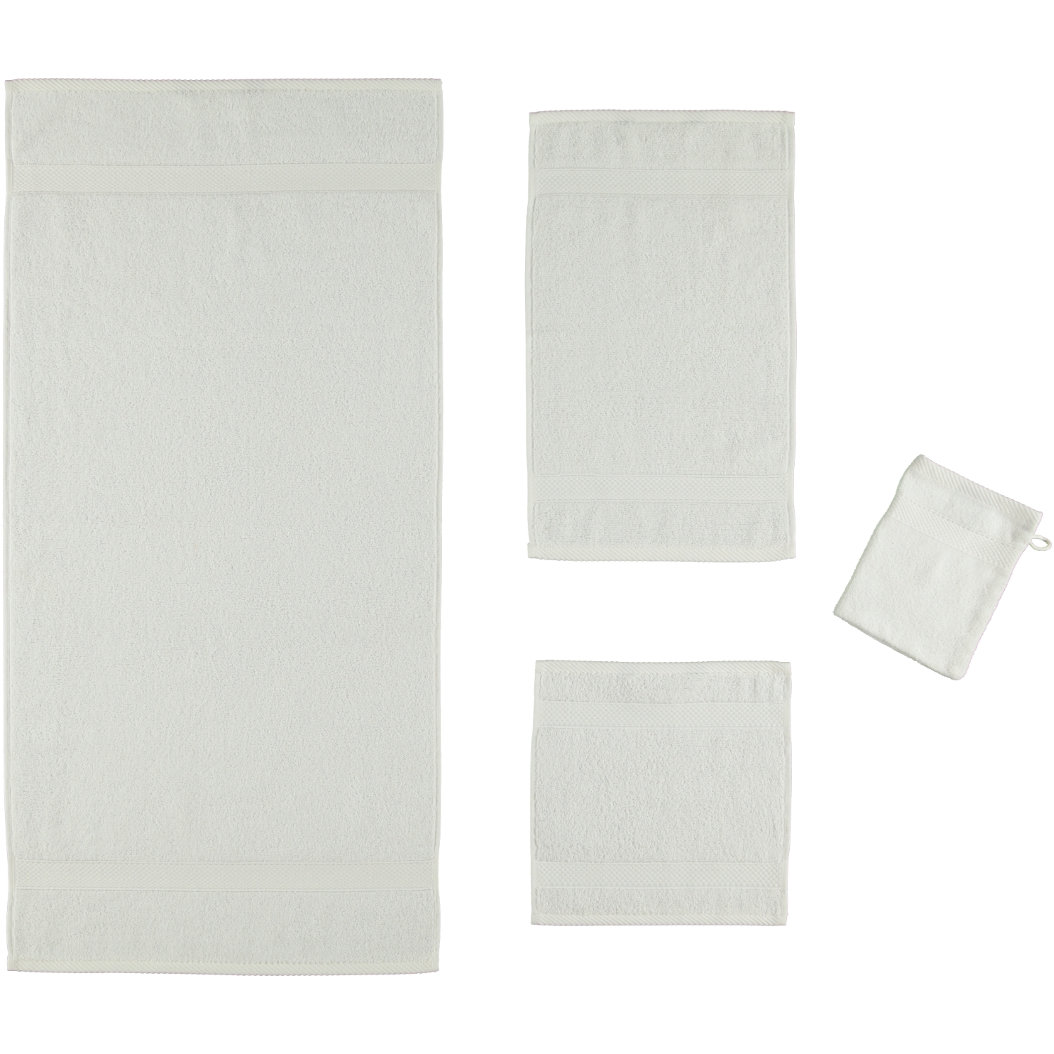 Egeria Handtücher Diamant white - 001