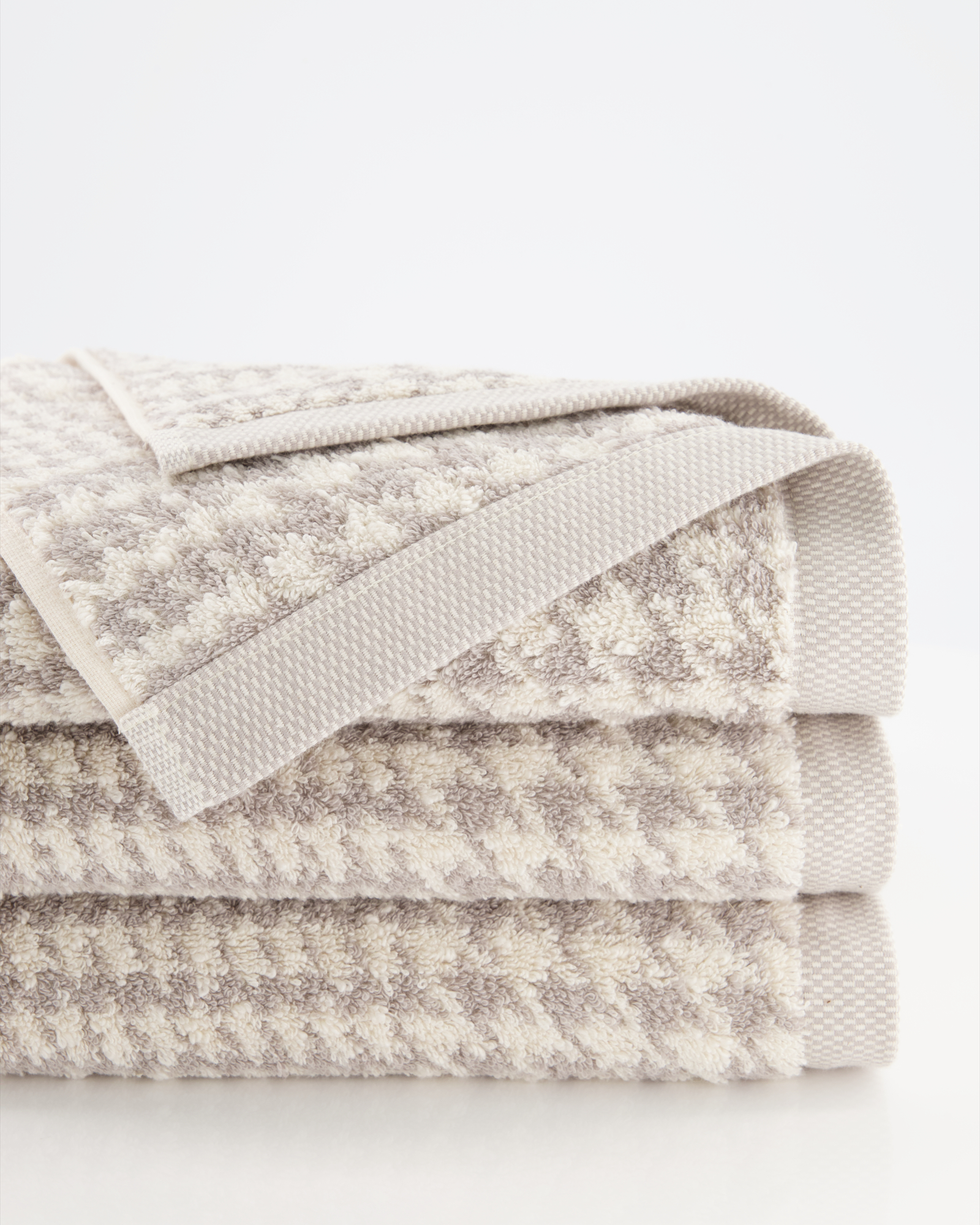 Möve Handtücher Brooklyn Glencheck nature-cashmere - 071