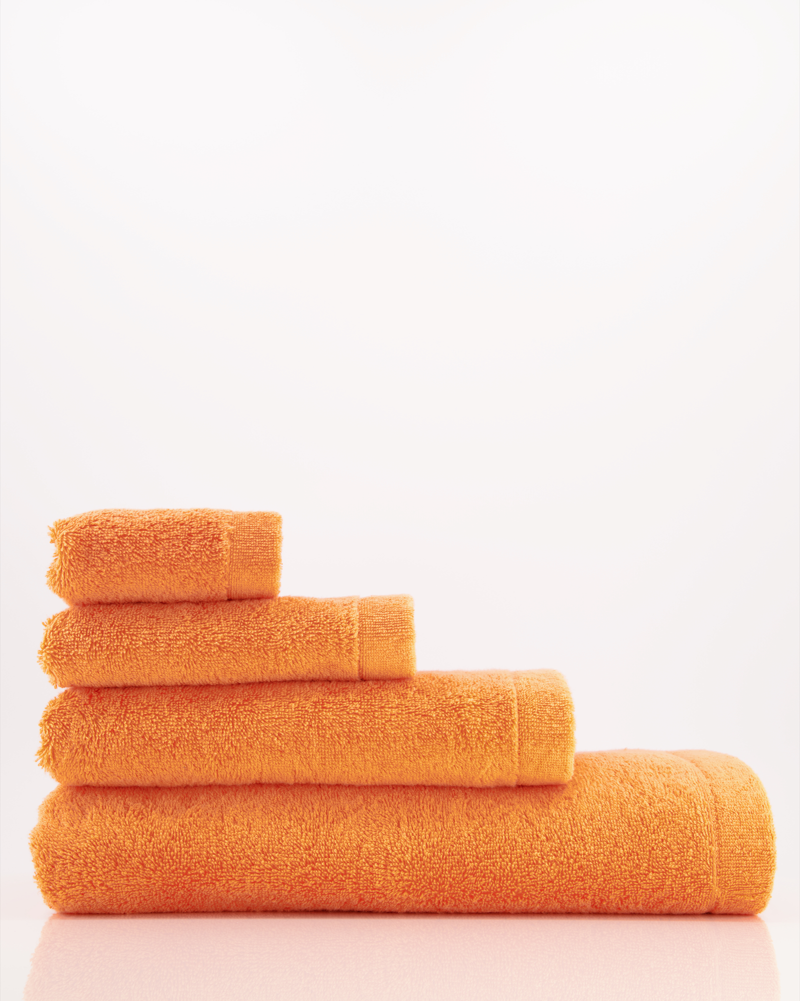 Cawö Handtücher Lifestyle Uni 7007 mandarine - 316 - Handtuch 50x100 cm