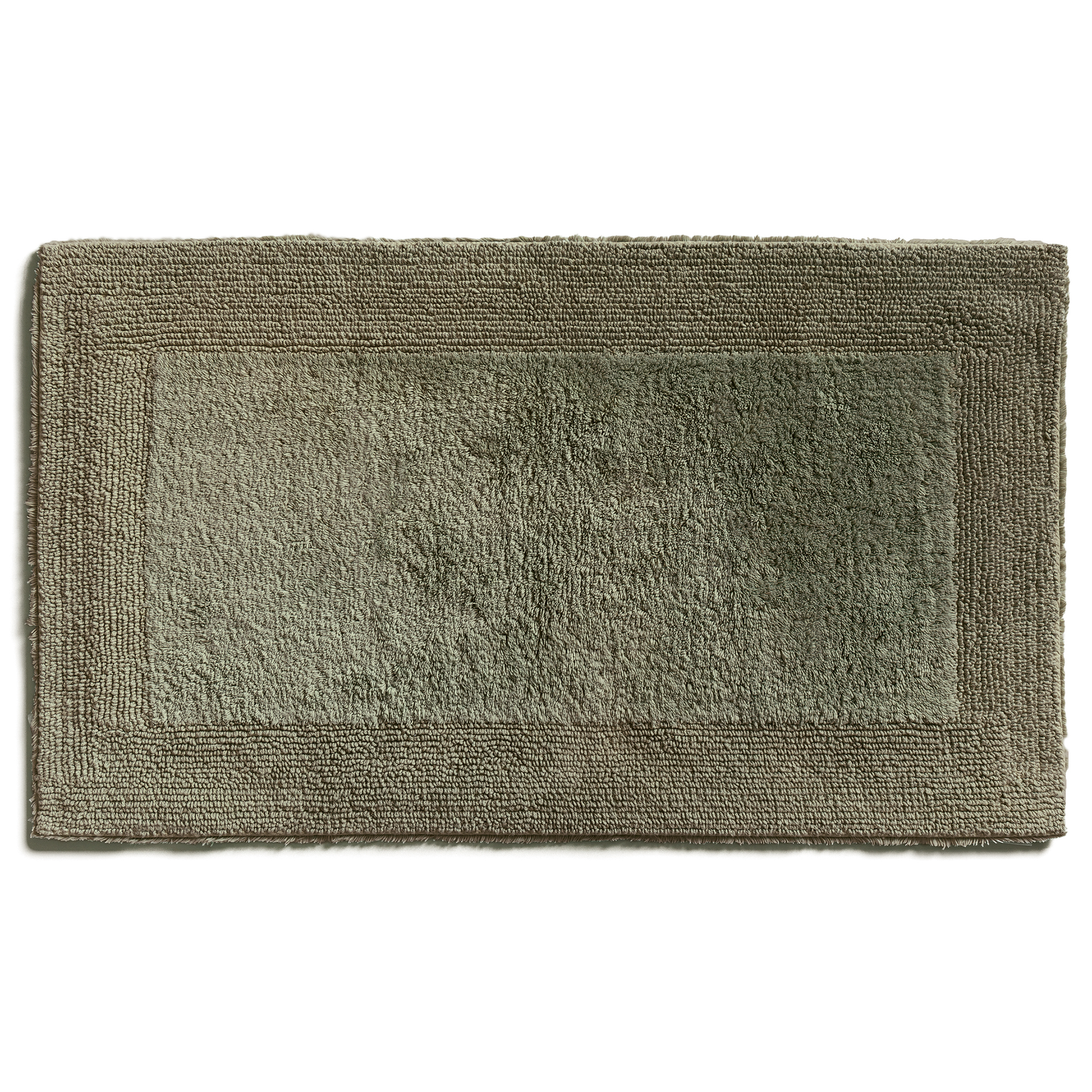 Möve Badteppiche Doubleface moss - 690 - 60x100 cm