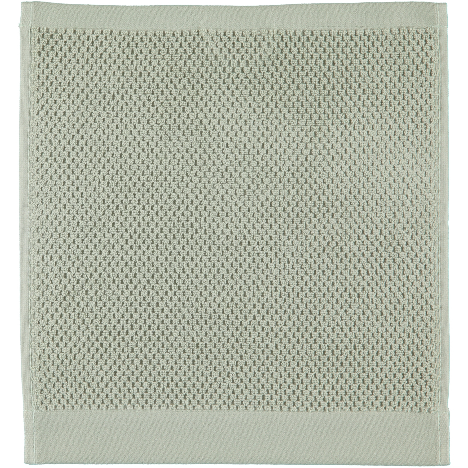 Rhomtuft - Handtücher Baronesse - Farbe: jade - 90 - Seiflappen 30x30 cm