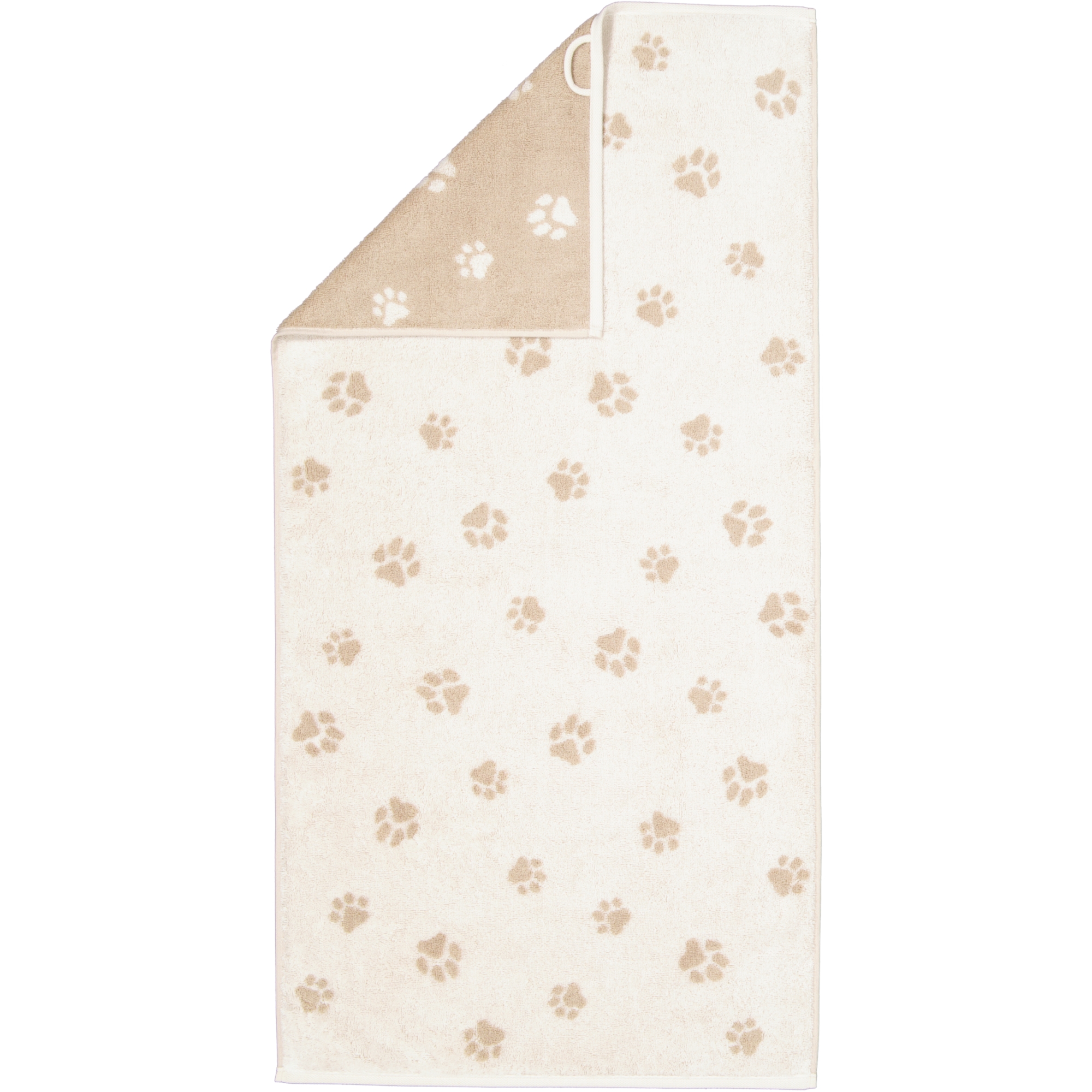 Cawö Handtücher WE LOVE DOGS Paws 6247 Natur-Beige - 33