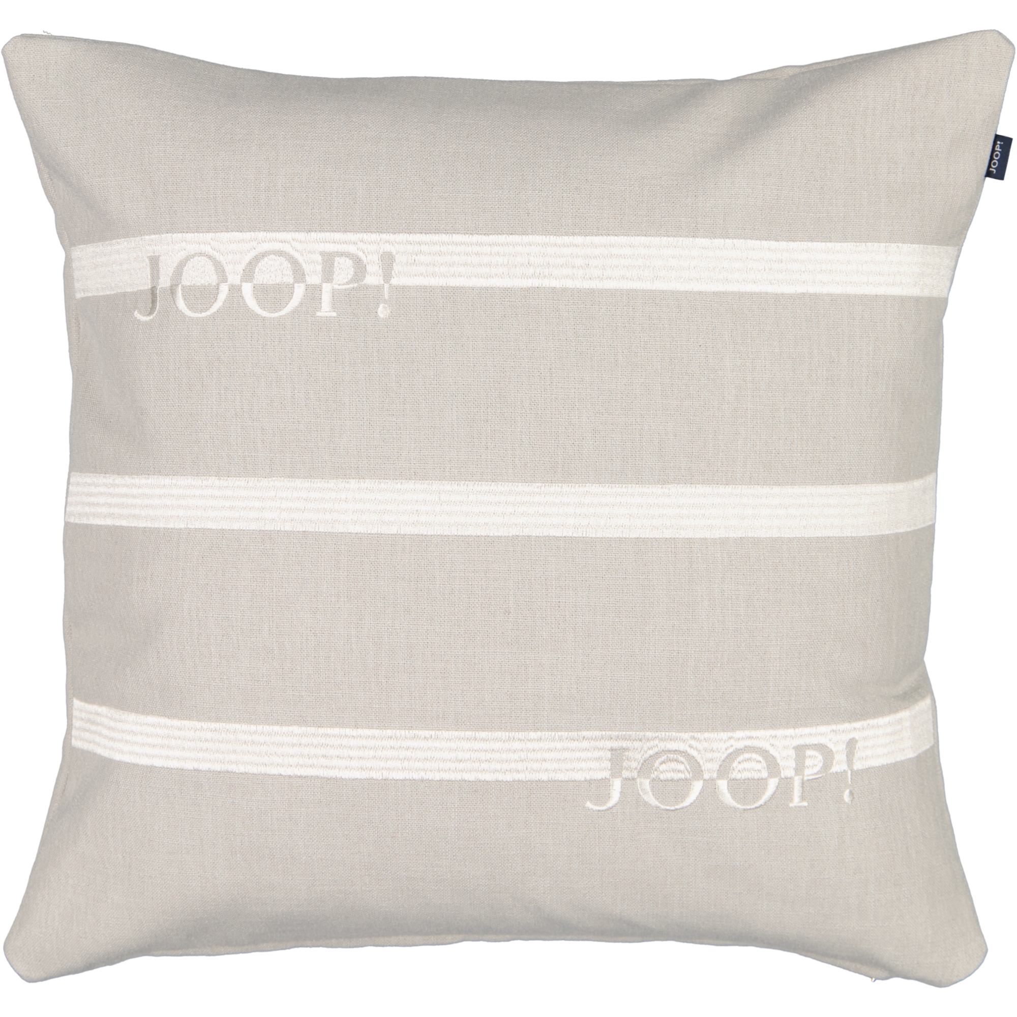 JOOP! Kissenhüllen Trace Silber - 010 - 50x50 cm