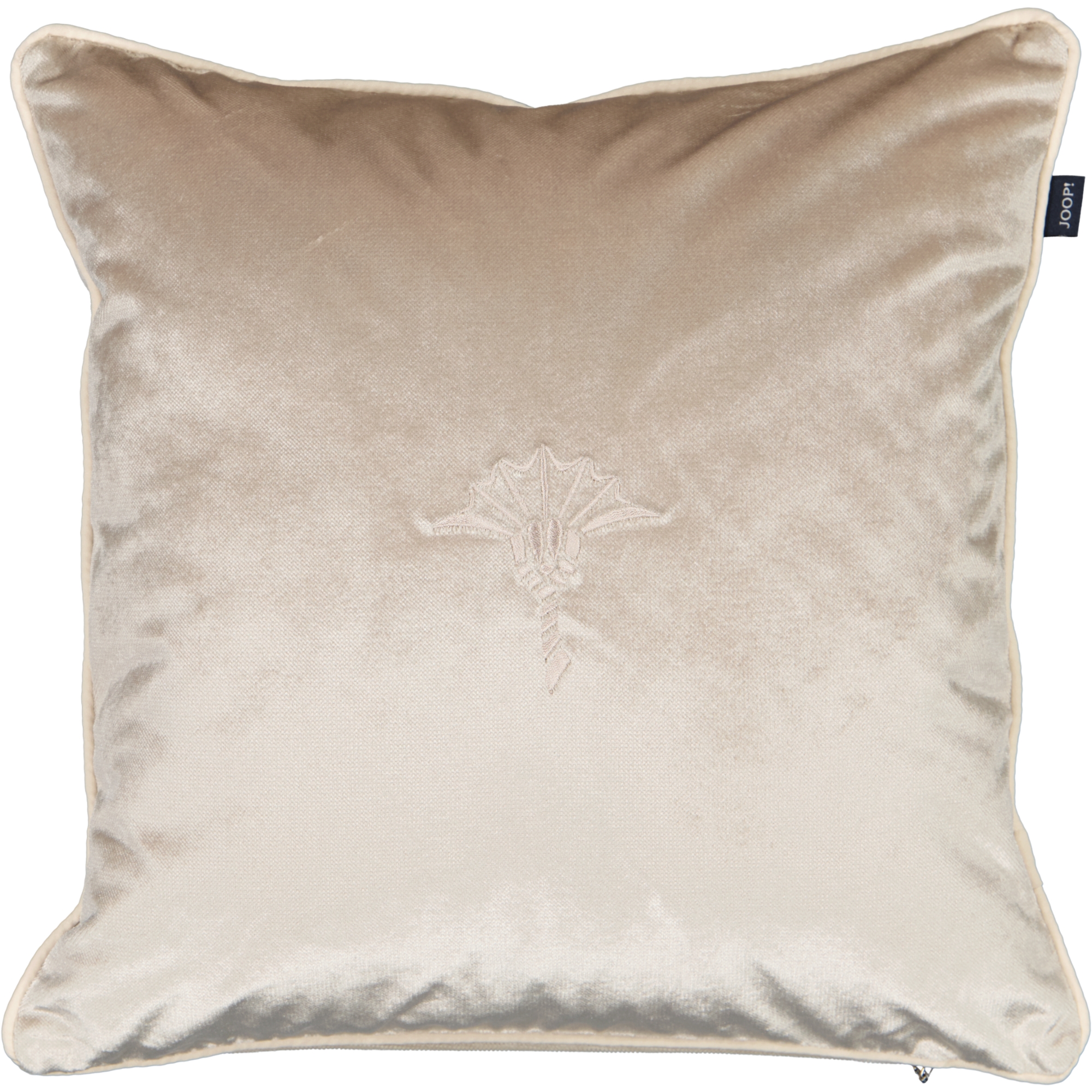 JOOP! Kissenhülle Stage - Größe: 38x38 cm - Farbe: Beige - 030