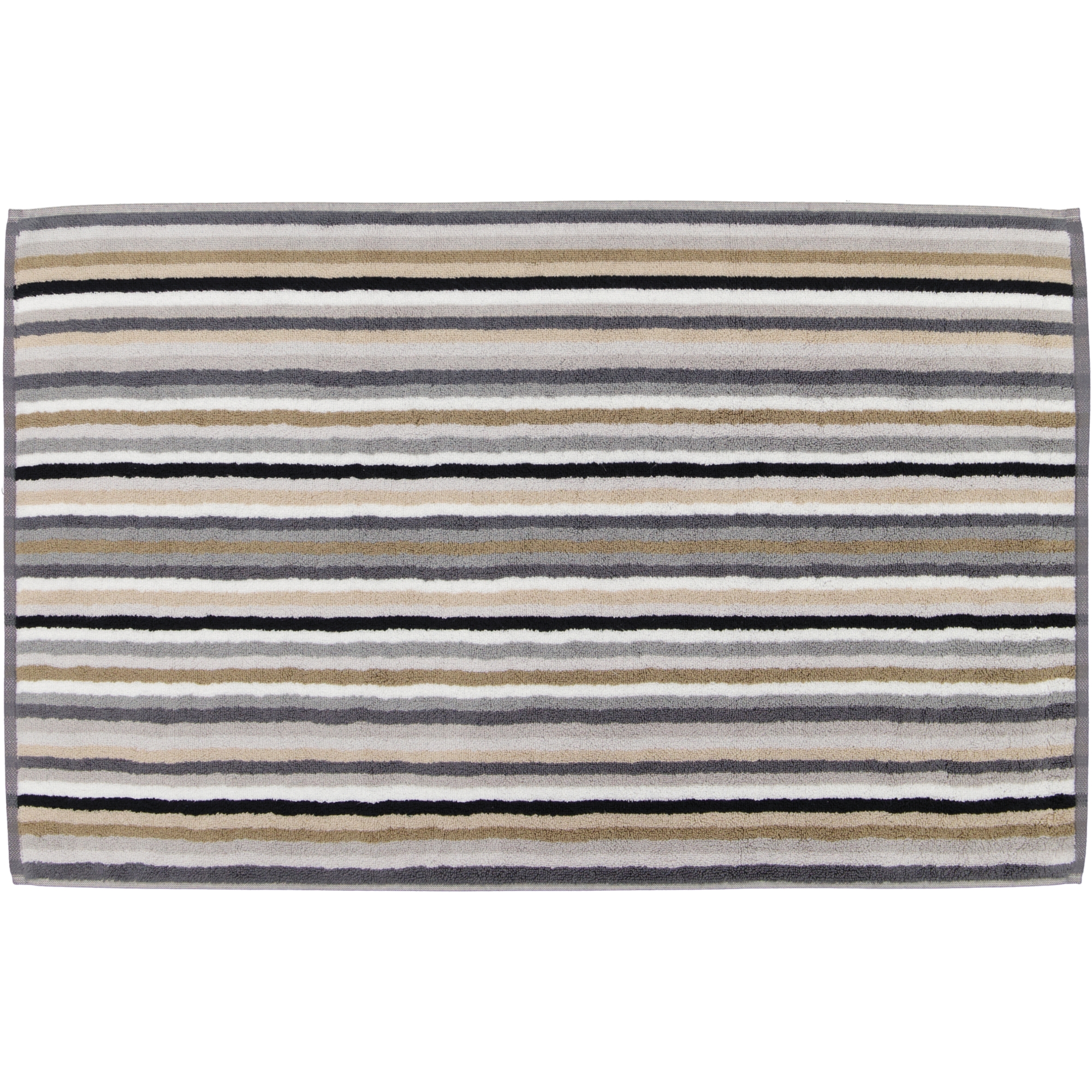 Cawö Badematte 7048 - Größe: 50x80 cm - Farbe: kiesel - 37