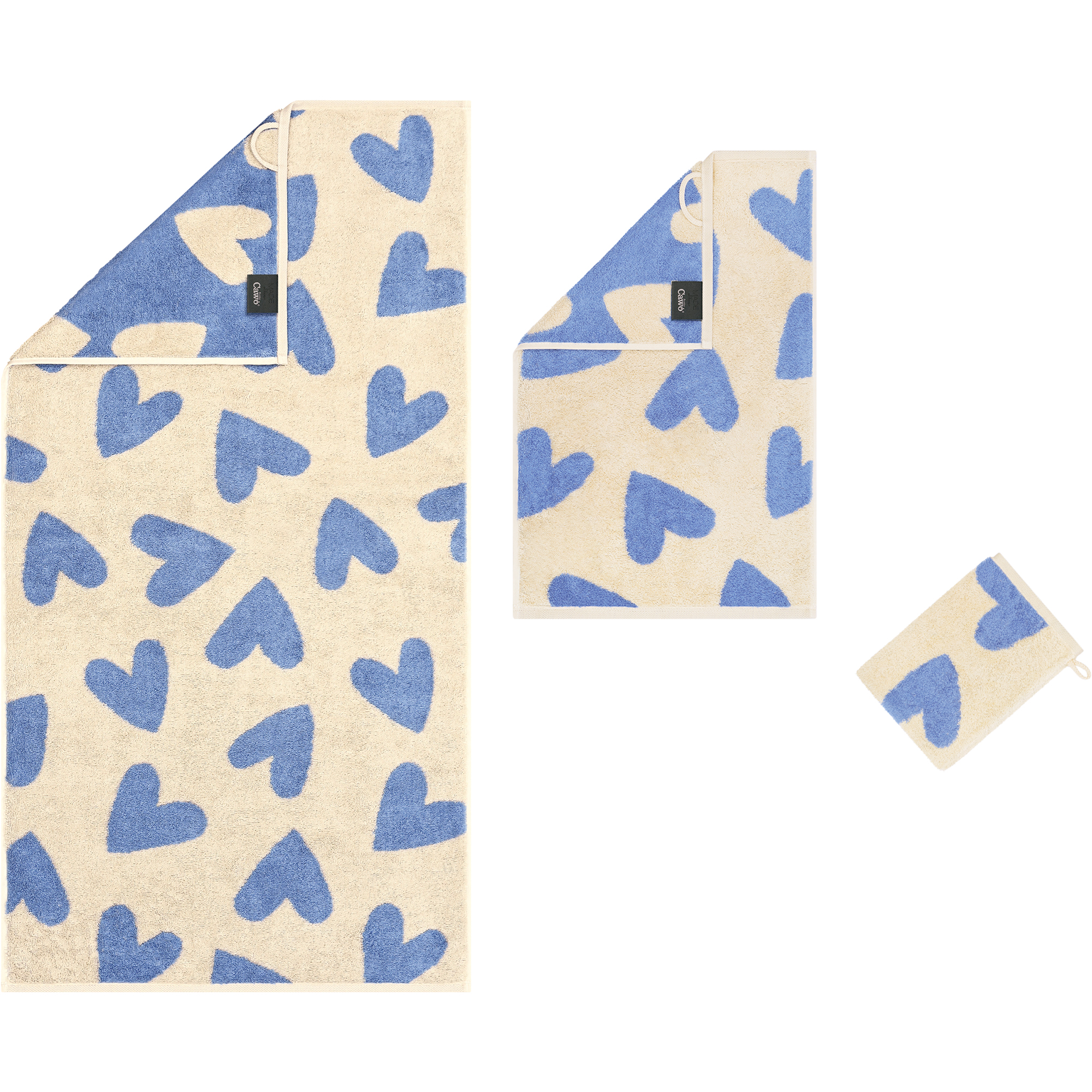 Cawö Handtücher Heart Beats Hearts 6275 capri - 31