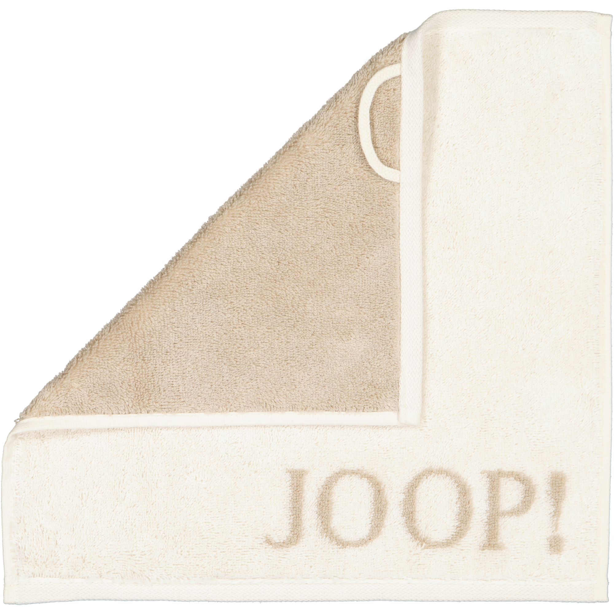 JOOP! Classic - Doubleface 1600 - Farbe: Creme - 36 - Seiflappen 30x30 cm
