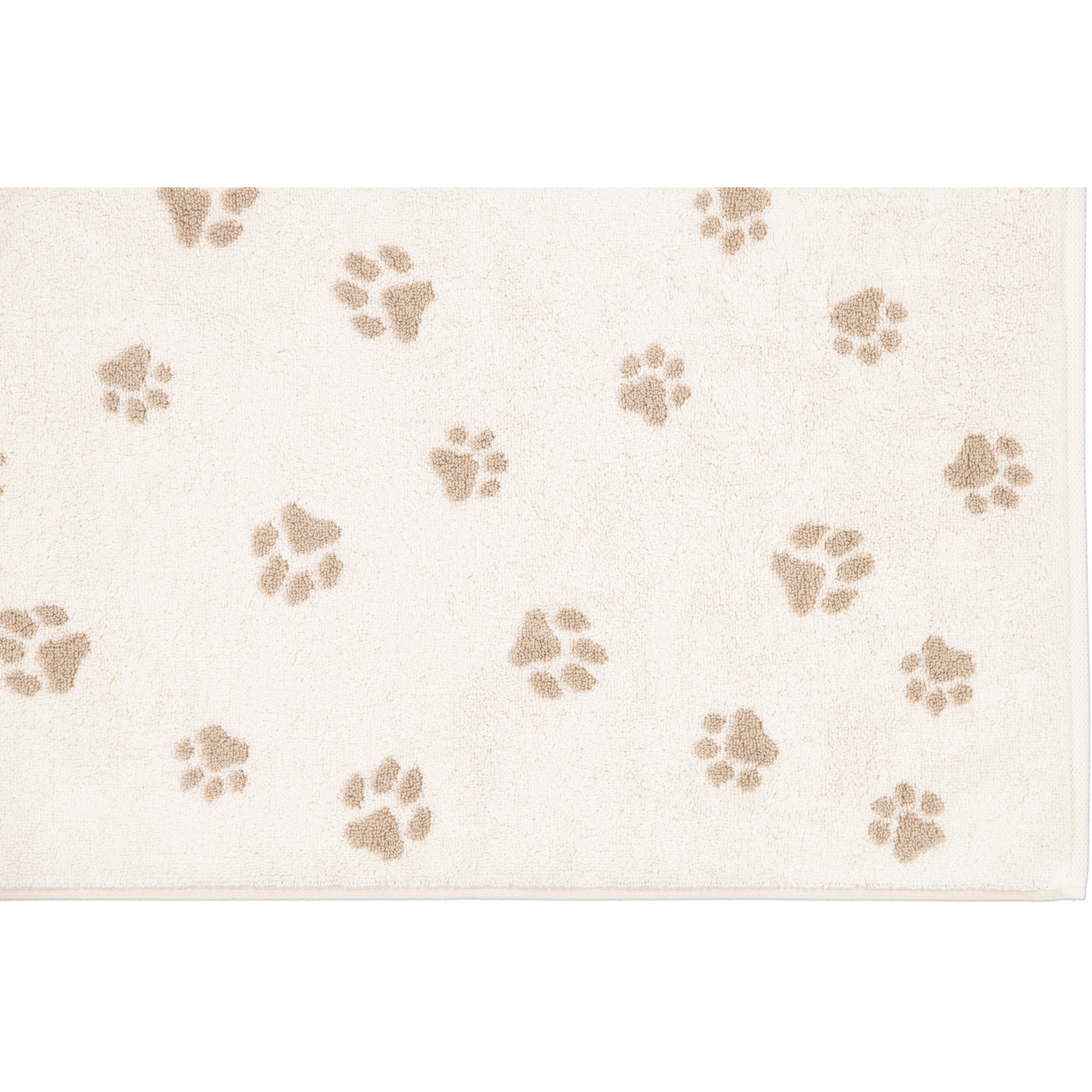 Cawö Badematten WE LOVE DOGS Paws 6247 natur/beige - 33 - 50x80 cm