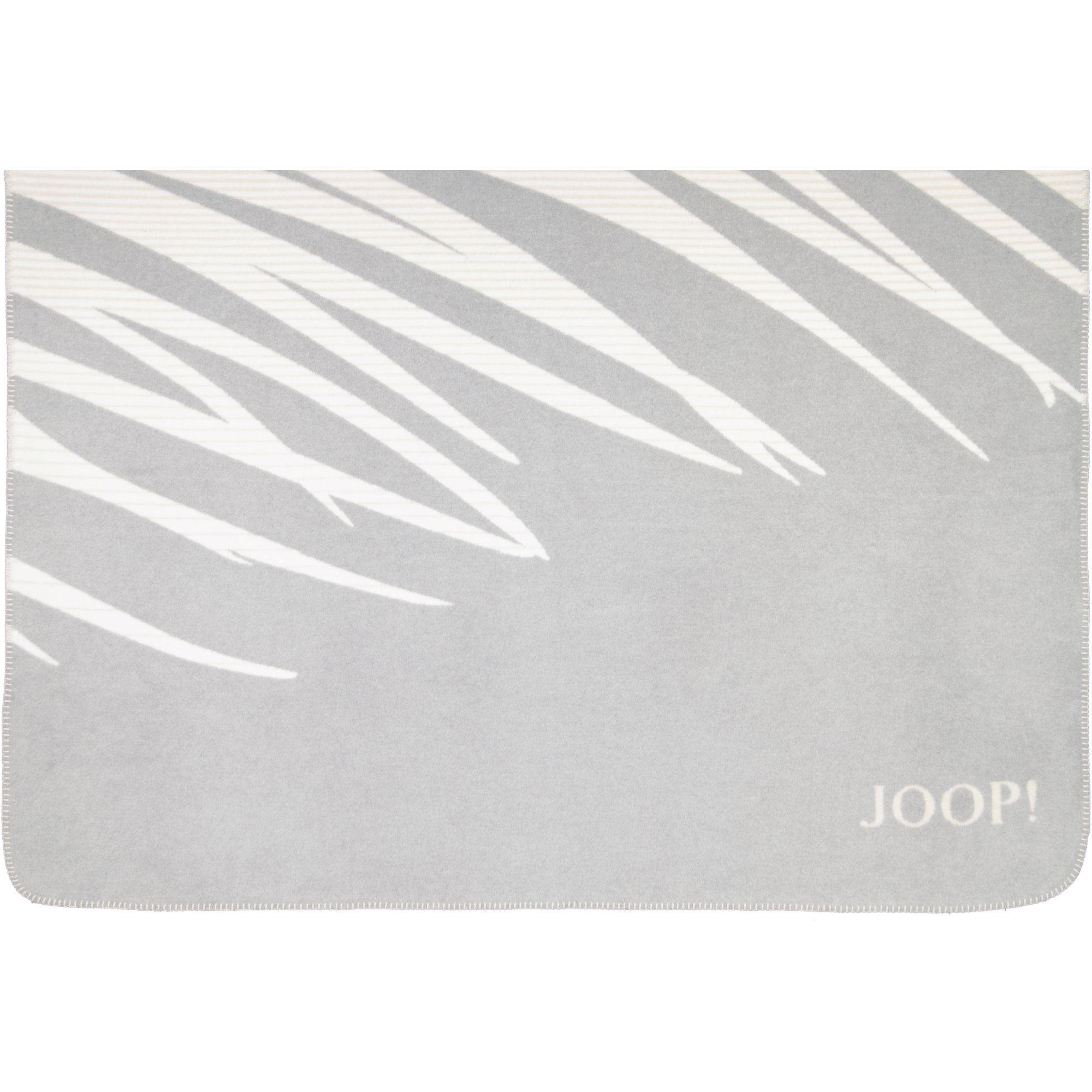 JOOP! Wohndecken Leaf Stein - 150x200 cm