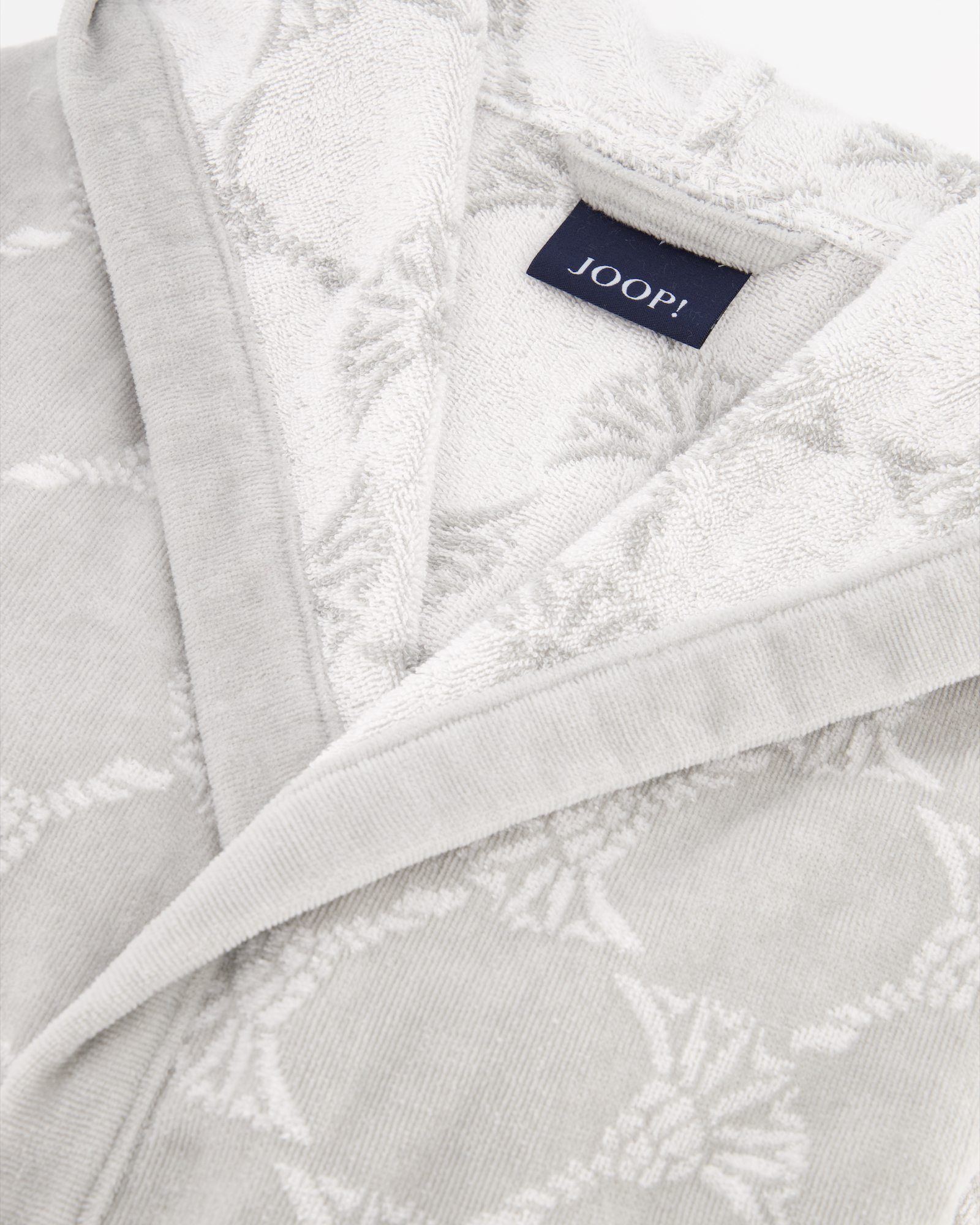 JOOP! Bademäntel Damen Kapuze Cornflower 1646 silber - 76