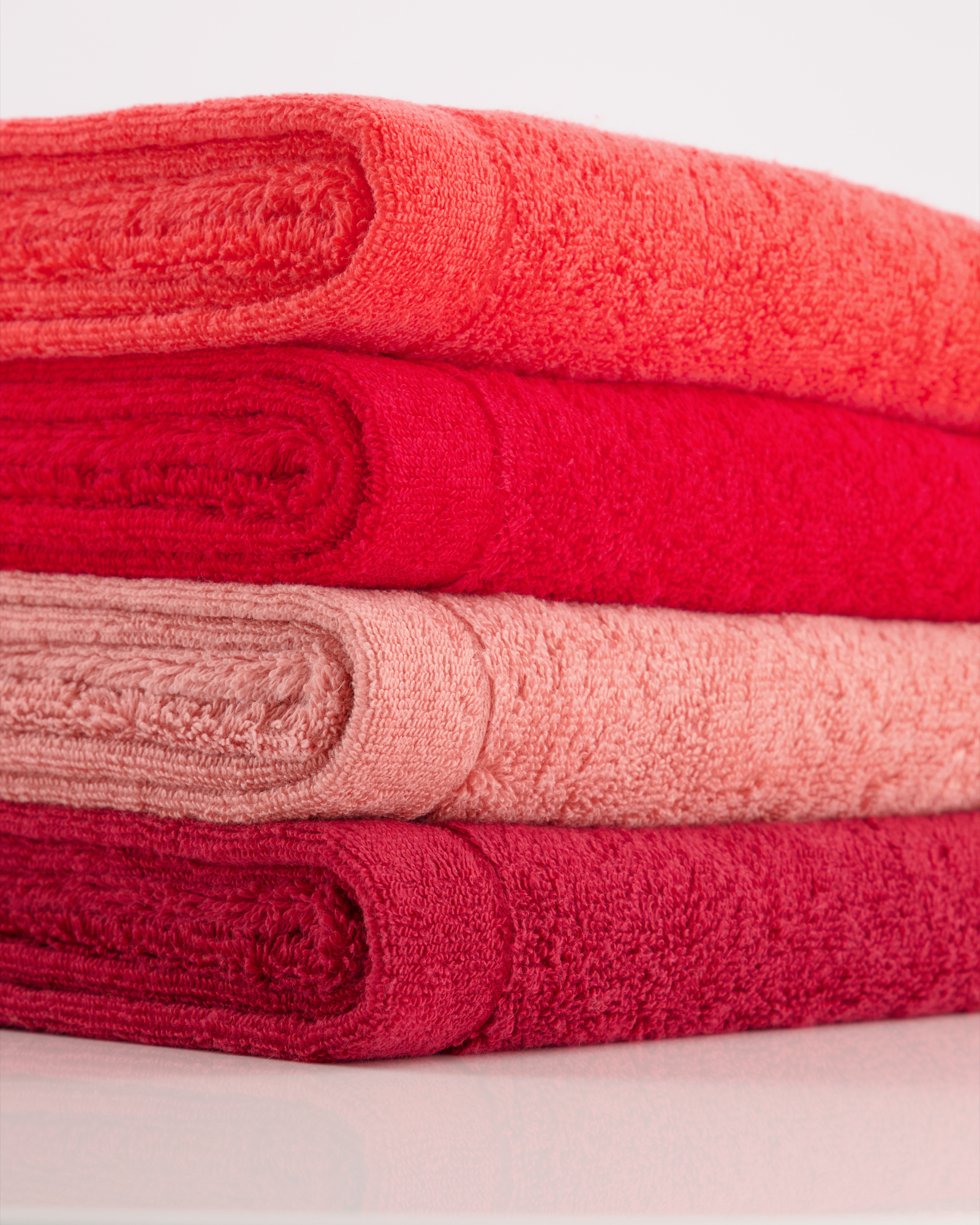 Cawö Handtücher Lifestyle Uni 7007 rot - 203 - Handtuch 50x100 cm