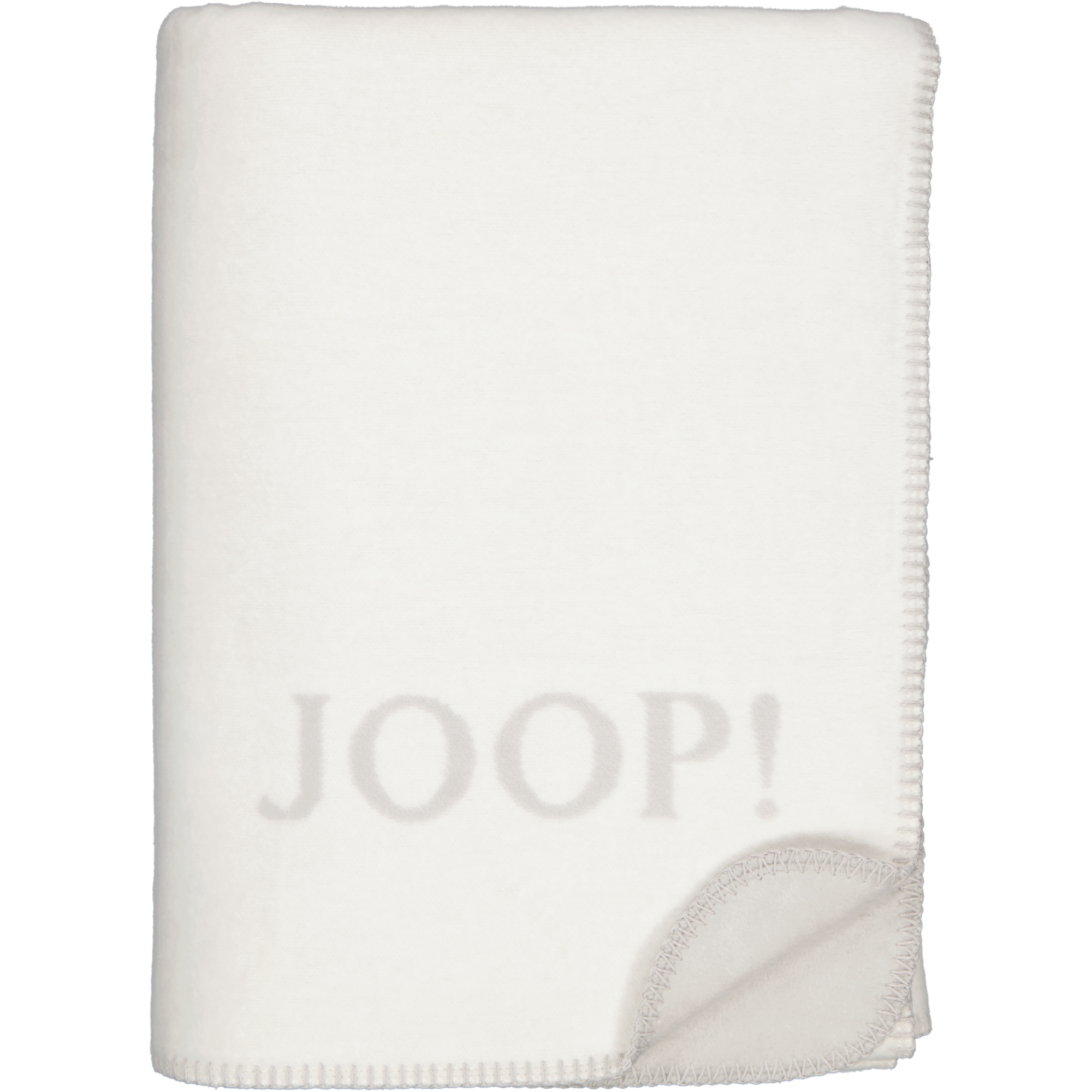 JOOP! Wohndecken Uni-Doubleface Natur-Taupe - 150x200 cm