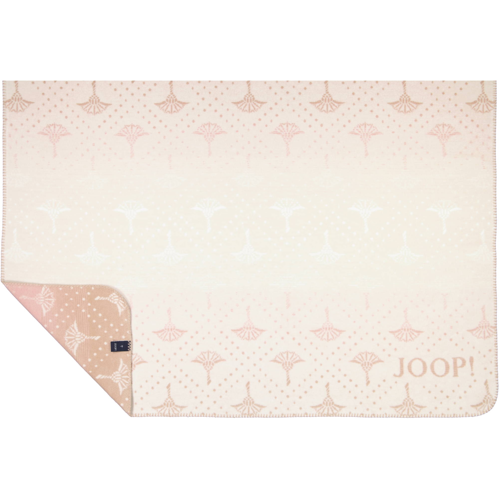 JOOP! Wohndecken Cornflower Charm Nude - 150x200 cm