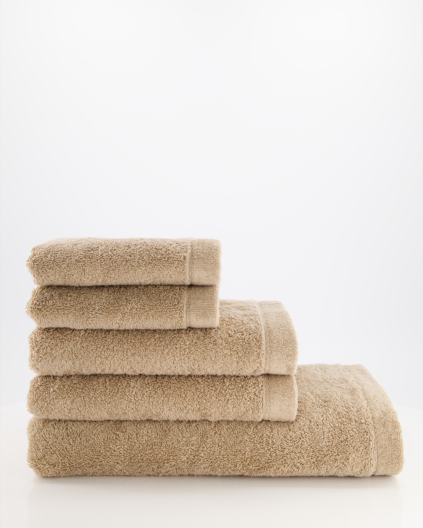 Cawö Handtücher Lifestyle Uni 7007 mandel - 328 - Seiflappen 30x30 cm