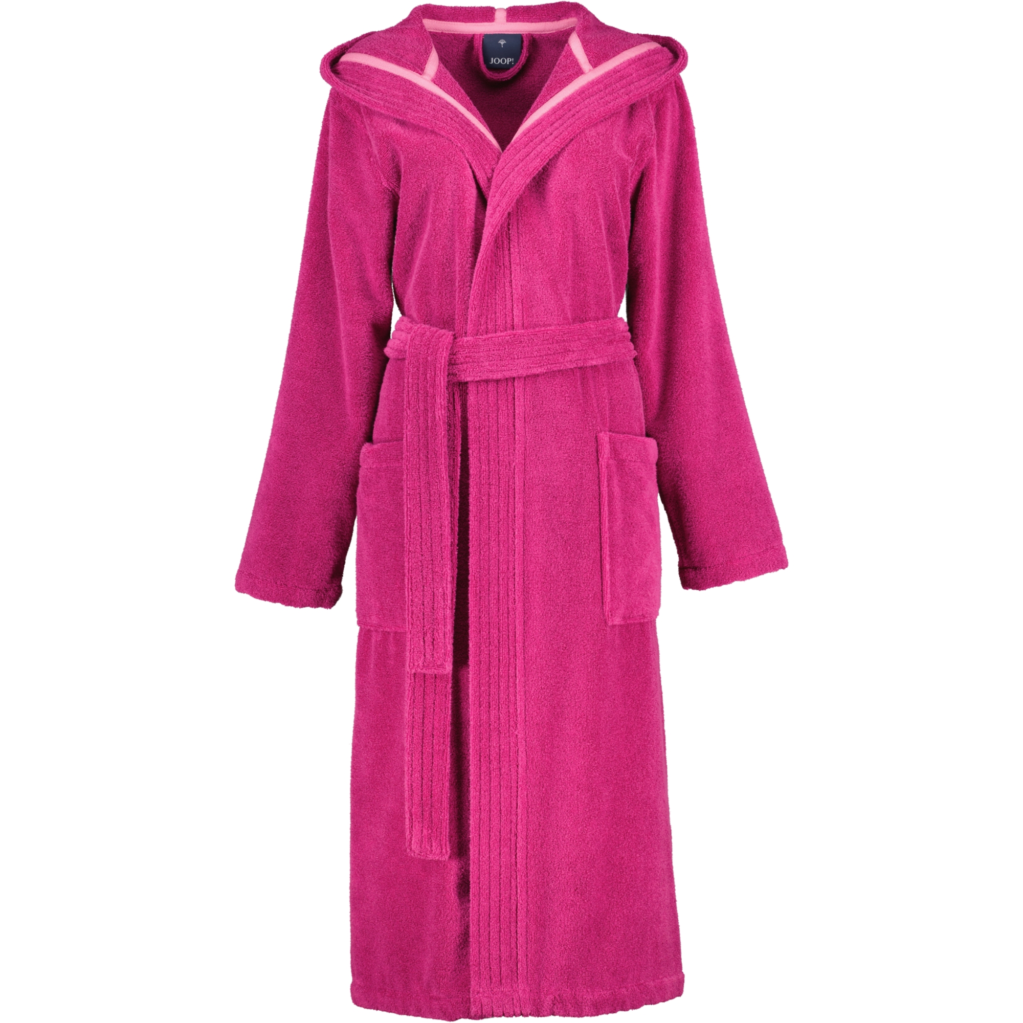 JOOP! Damen Bademantel - Kapuze 1649 - Farbe: Beere - 207