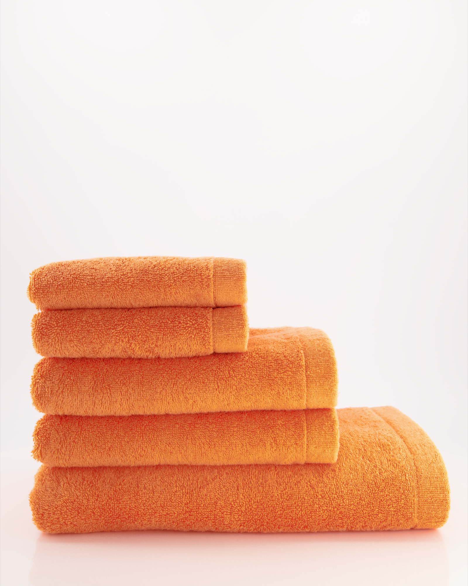 Cawö Handtücher Lifestyle Uni 7007 mandarine - 316 - Handtuch 50x100 cm