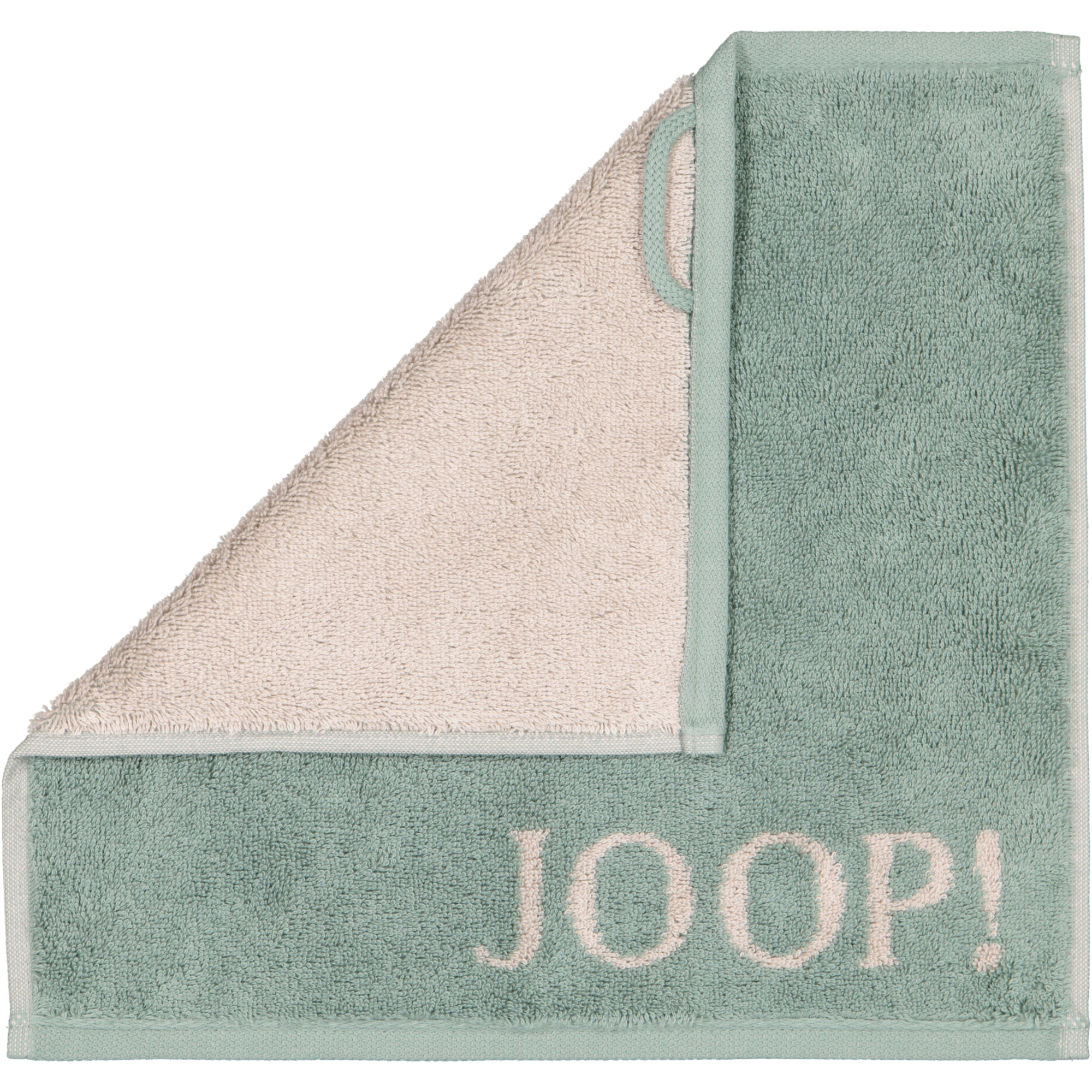 JOOP! Handtücher Classic Doubleface 1600 Pinie - 43 - Seiflappen 30x30 cm