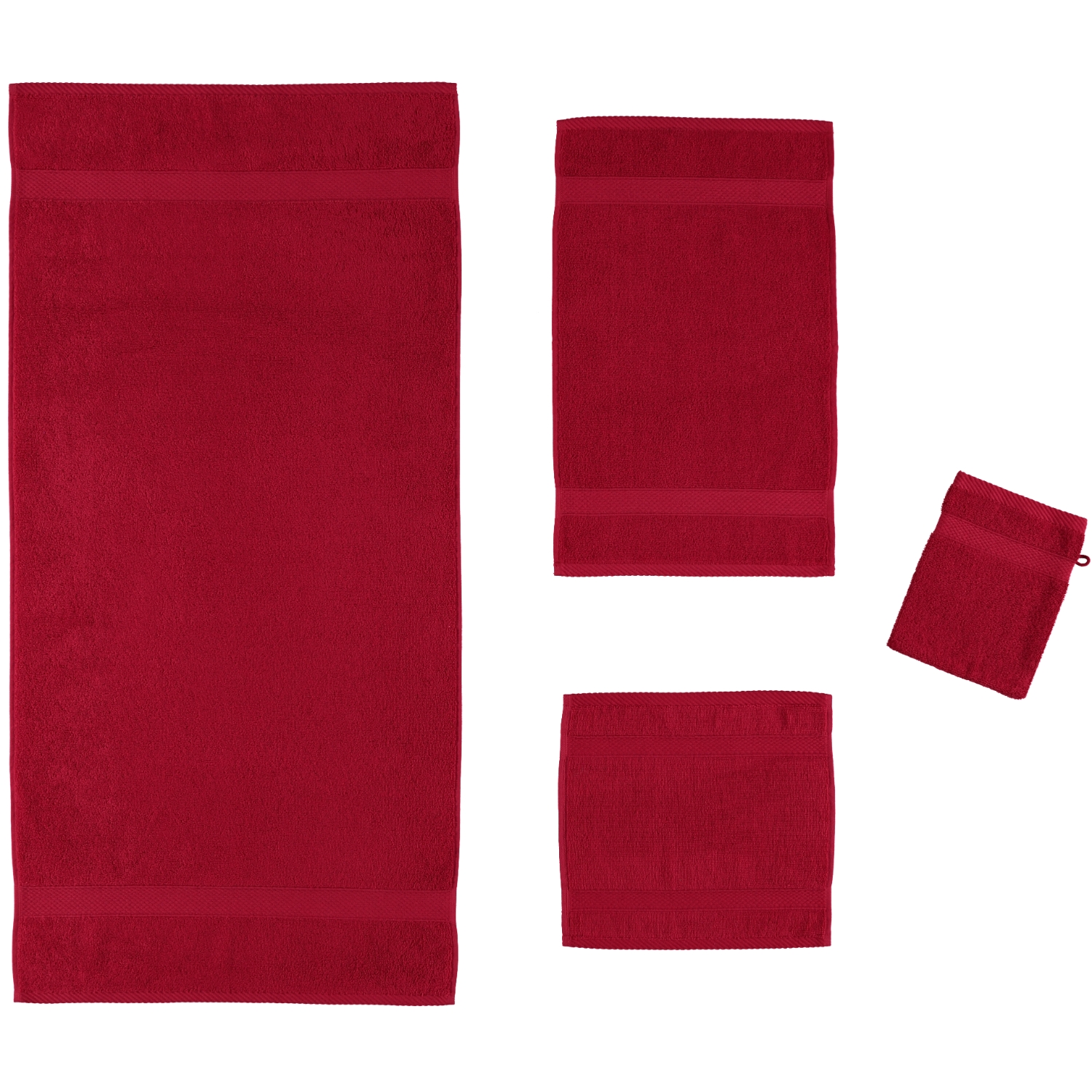 Egeria Handtücher Diamant bordeaux - 280