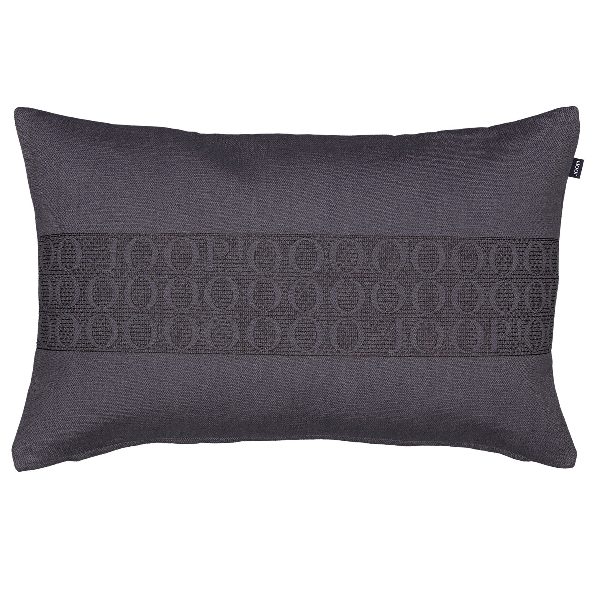 JOOP! Kissenhüllen Signature Stripes Anthrazit - 012 - 40x60 cm