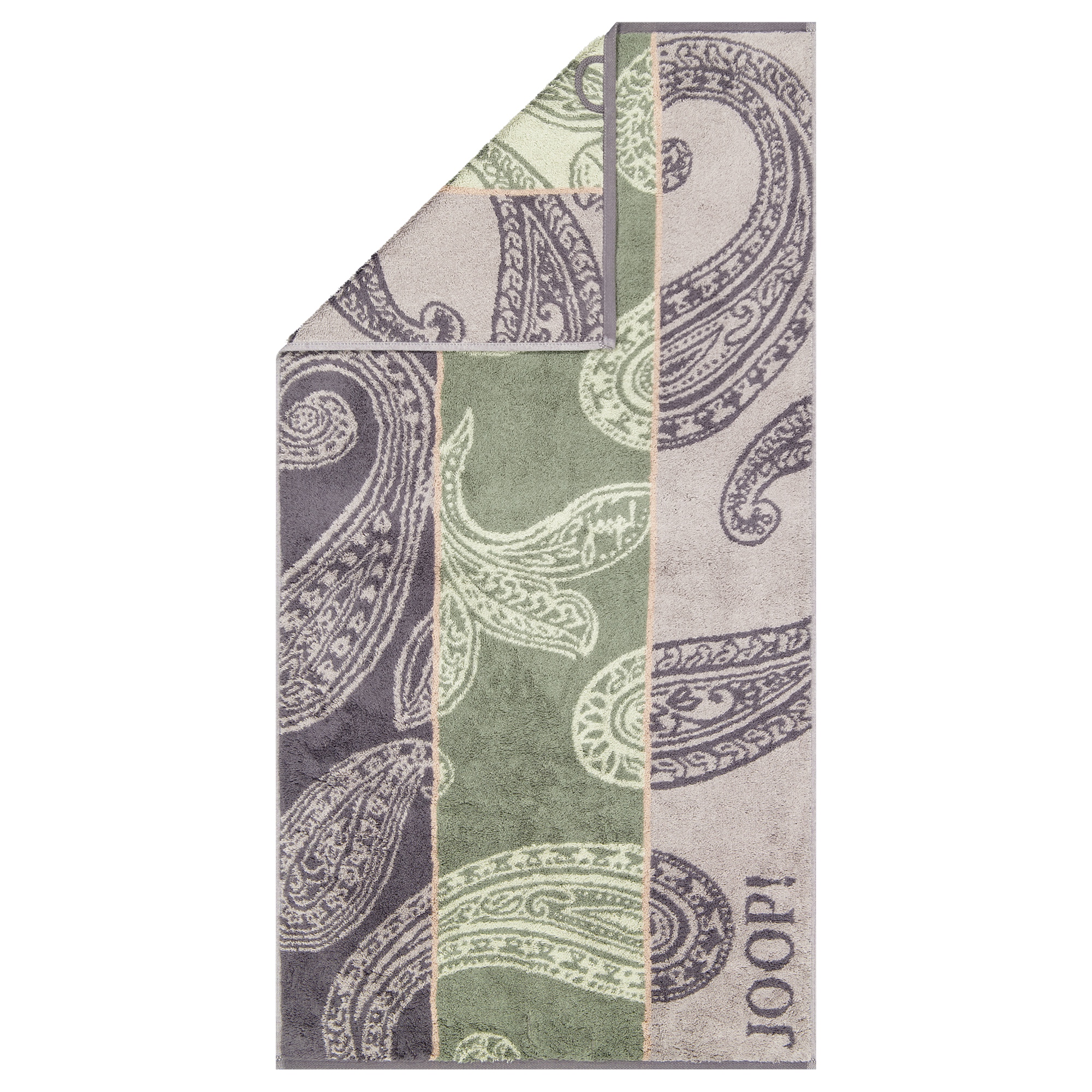 JOOP! Handtücher Contour Paisley 1714 Oliv - 47