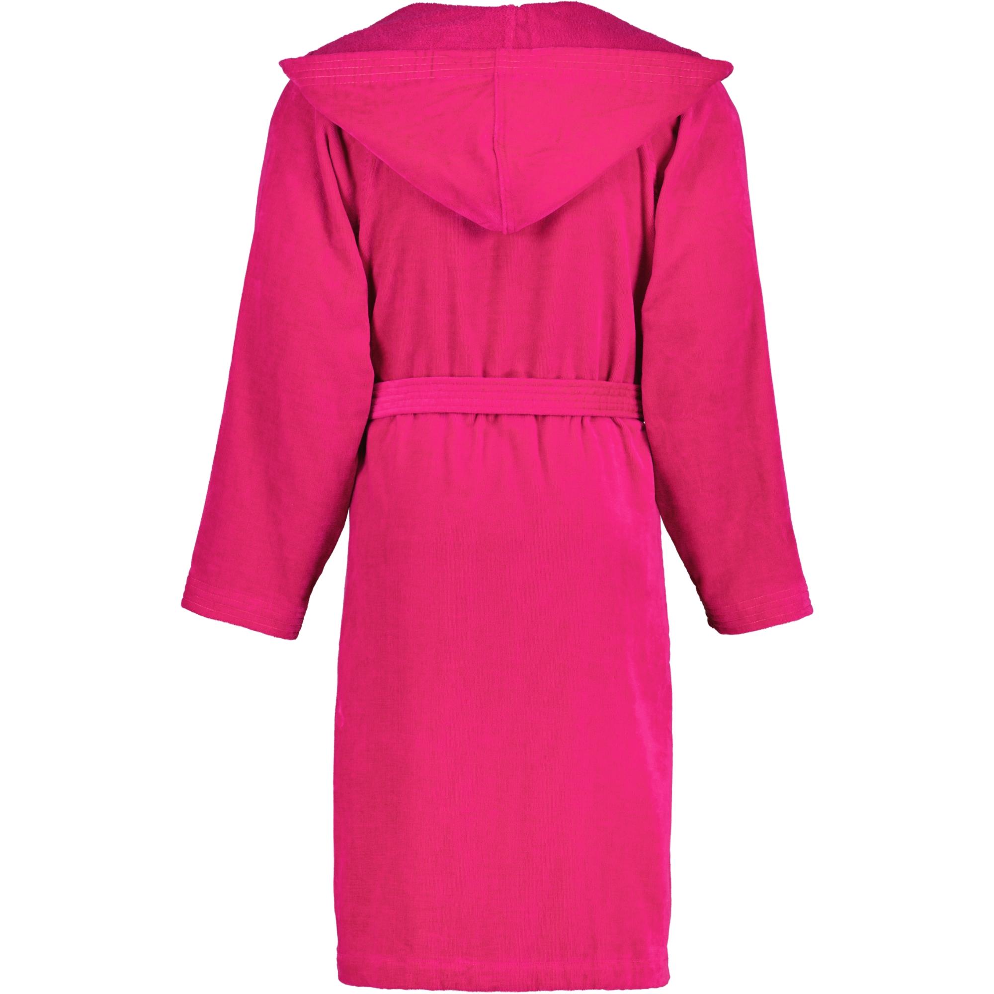 Vossen Bademäntel unisex Kurzmantel mit Kapuze Texas cranberry - 3770 - XL