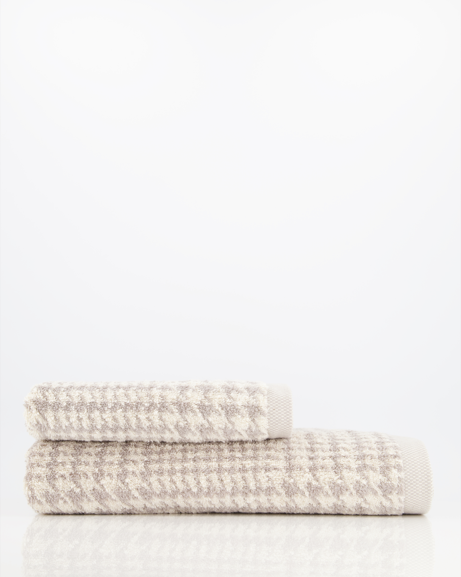 Möve Handtücher Brooklyn Glencheck nature-cashmere - 071