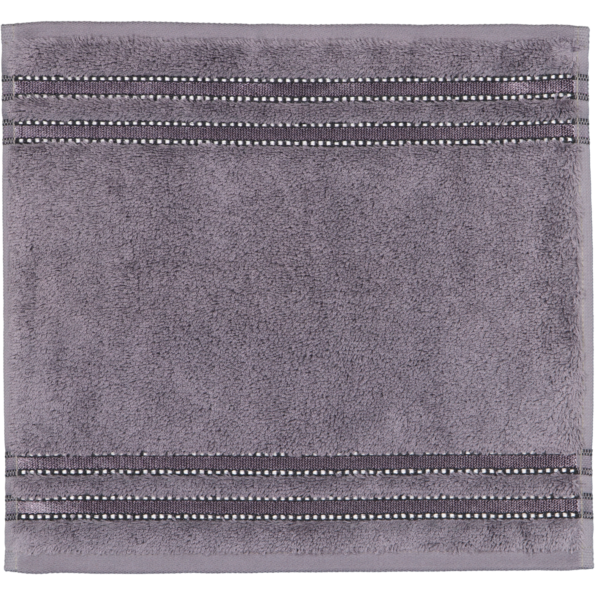 Vossen Handtücher Cult de Luxe graphit - 7660 - Seiflappen 30x30 cm