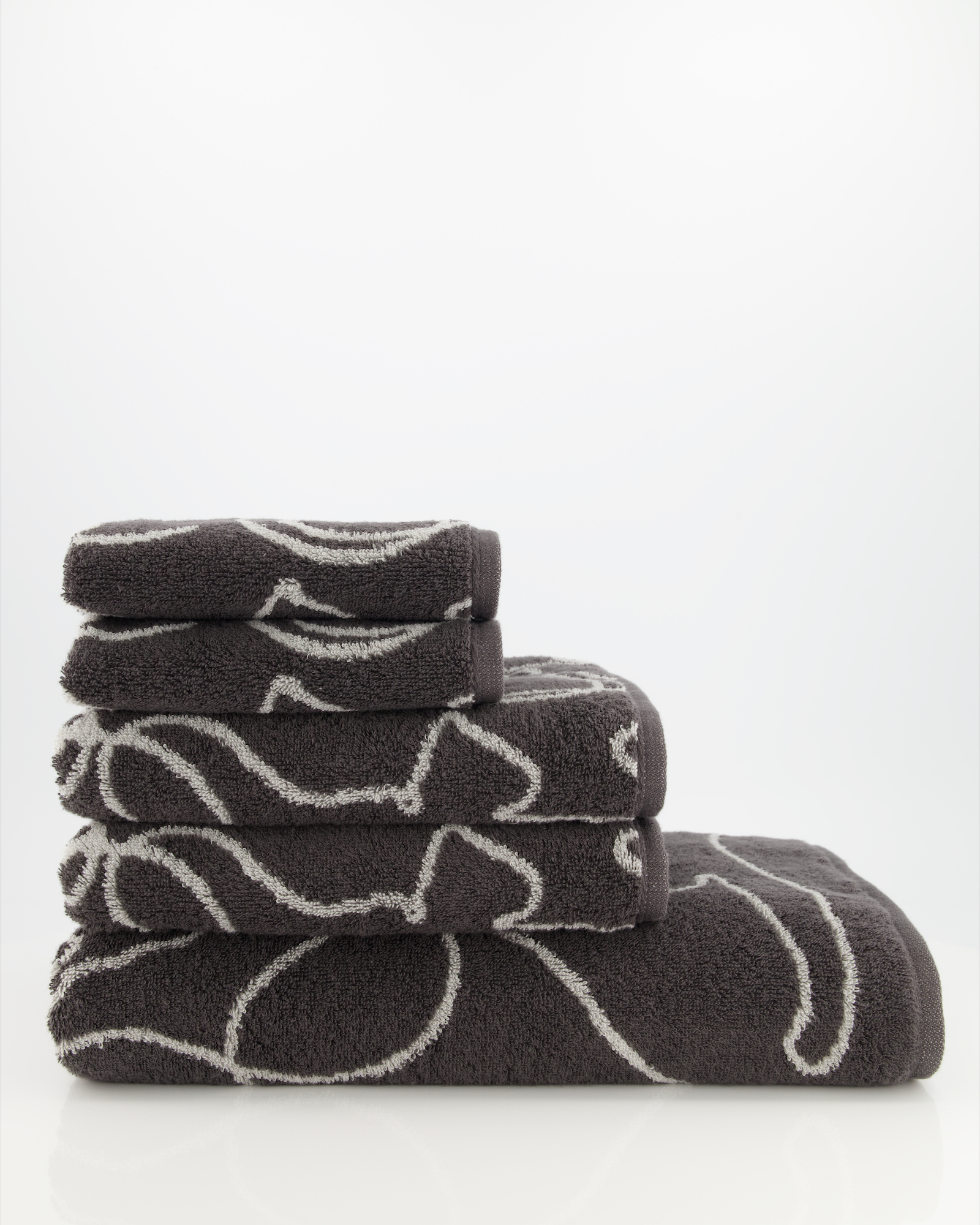 Cawö Handtücher CUTE CATS EDITION Cats 6264 basalt/platin - 77