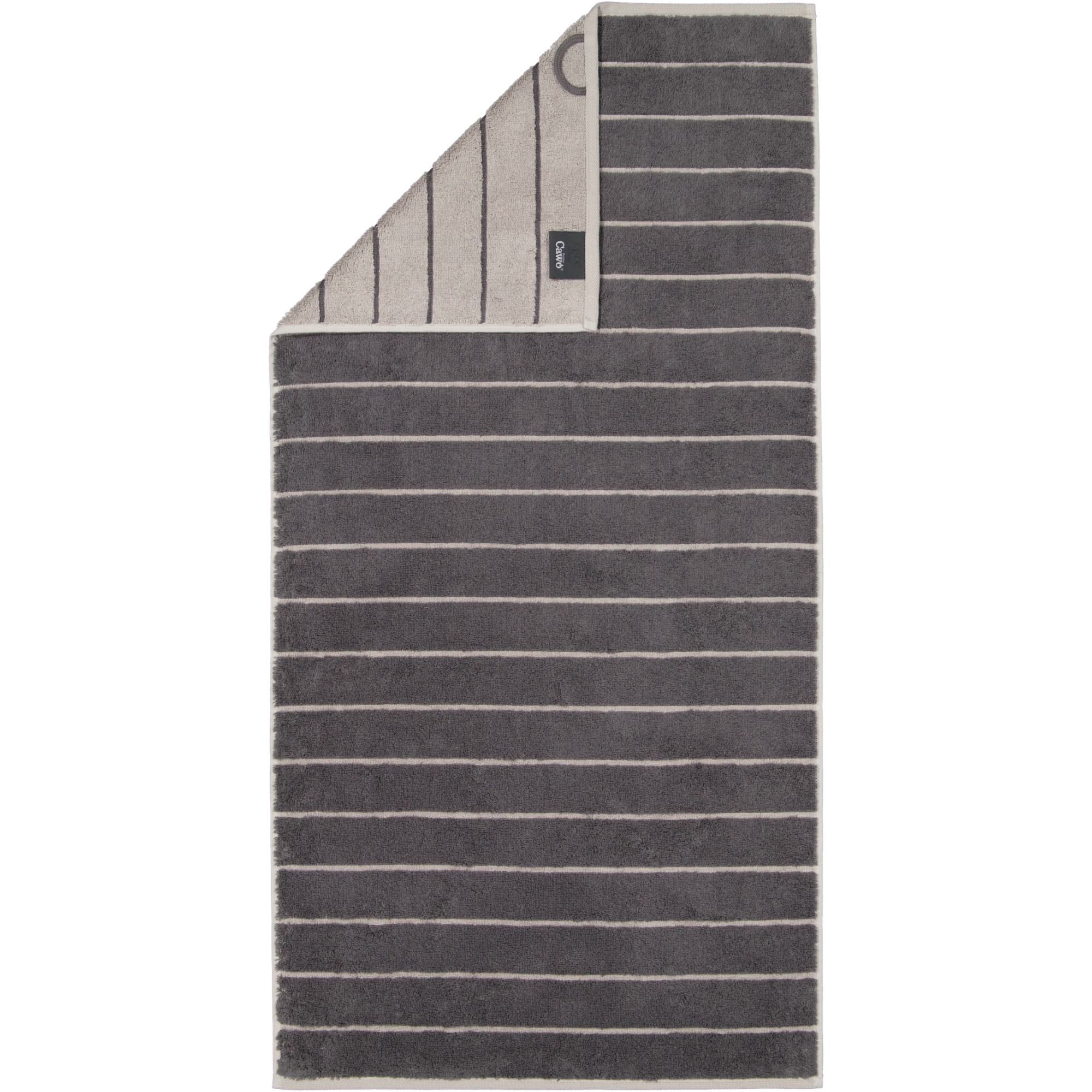 Cawö Handtücher Balance Doubleface 6232 anthrazit - 73