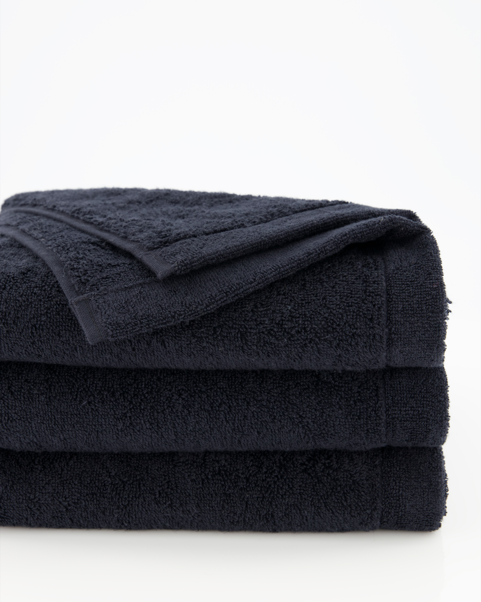 Cawö Handtücher Lifestyle Uni 7007 schwarz - 906 - Handtuch 50x100 cm